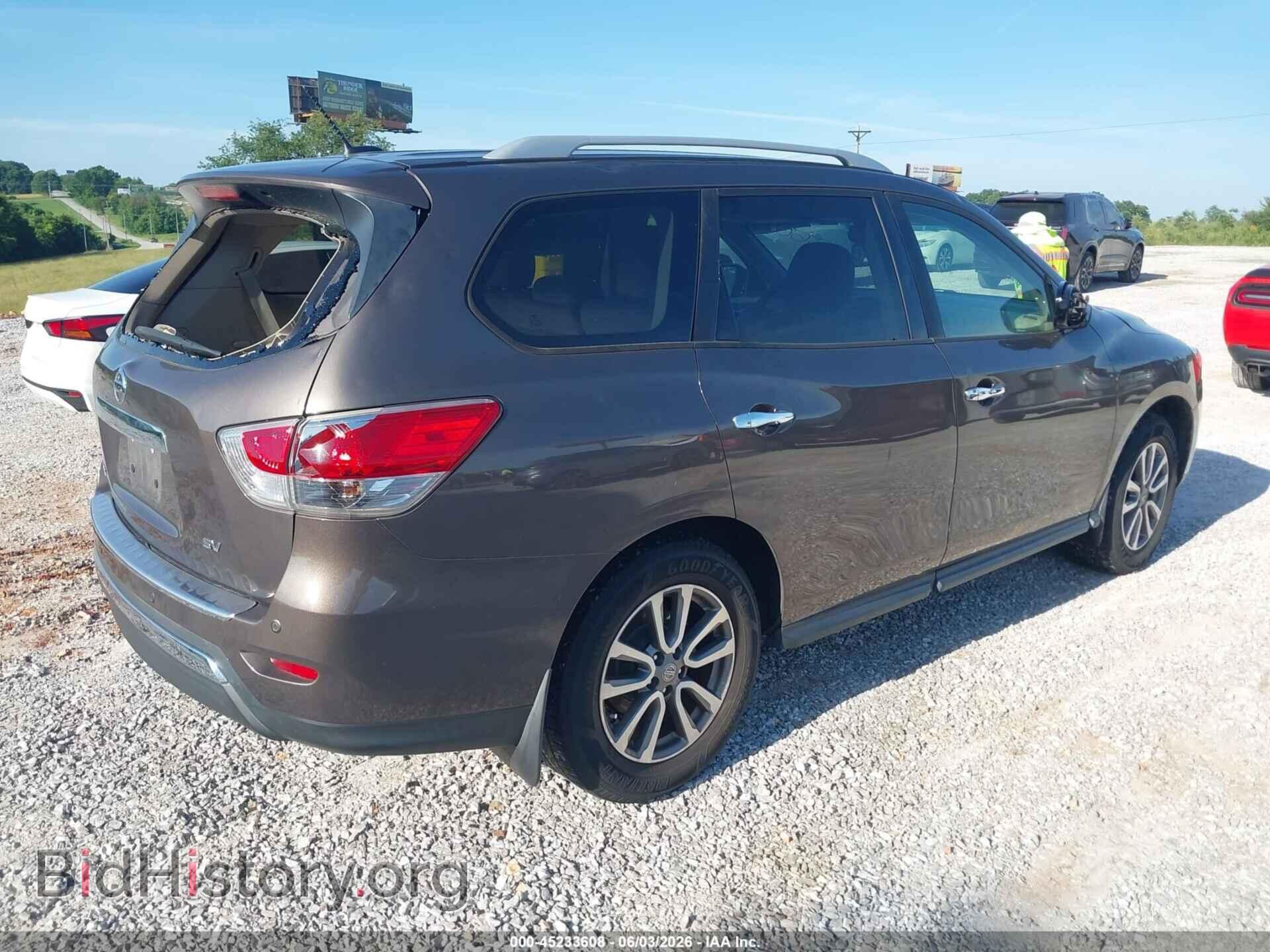 2015 NISSAN PATHFINDER - VIN: 5N1AR2MN6FC615148 - Фото 4