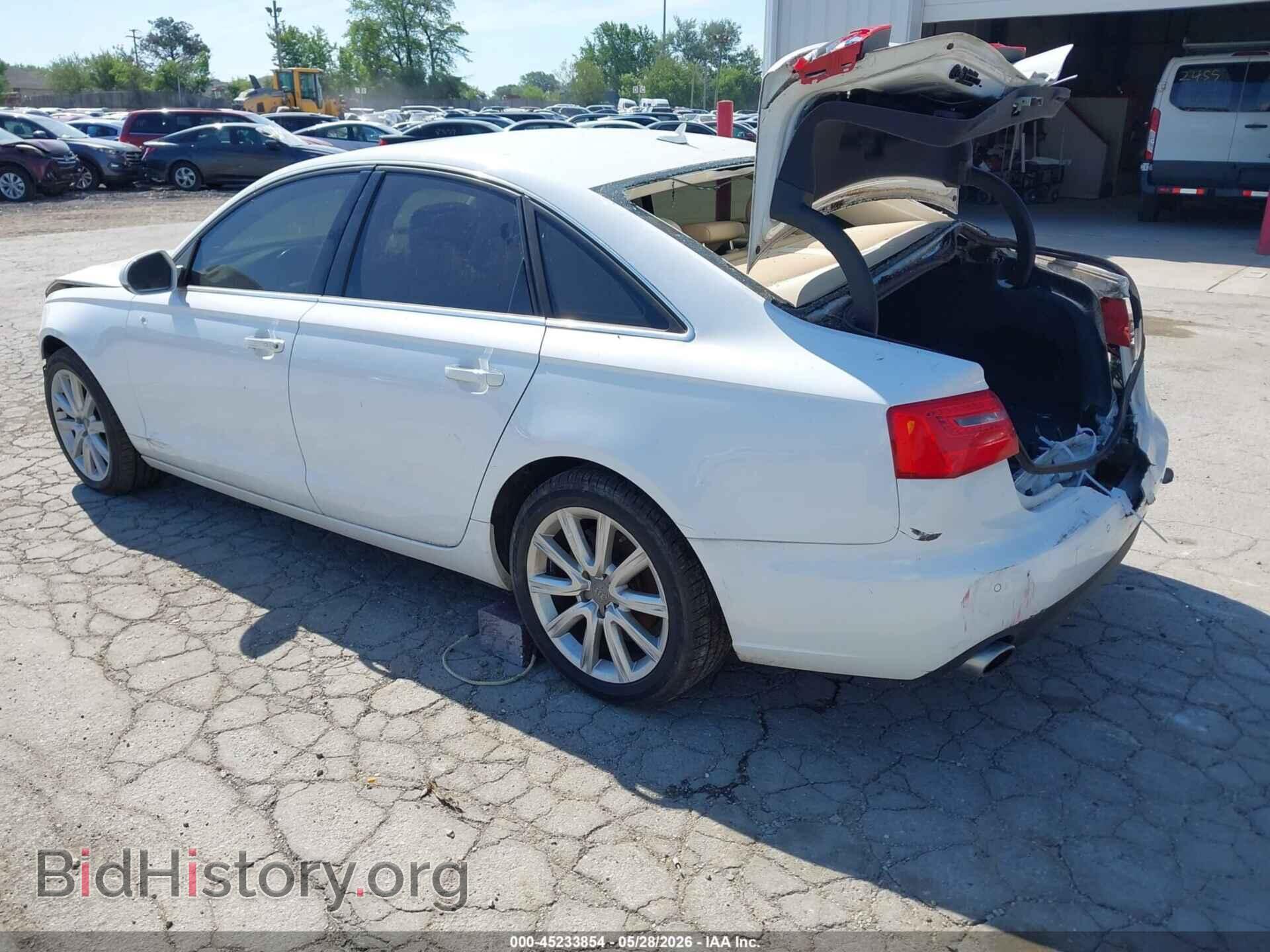 2013 AUDI A6 - VIN: WAUGFAFC3DN080680 - Фото 3
