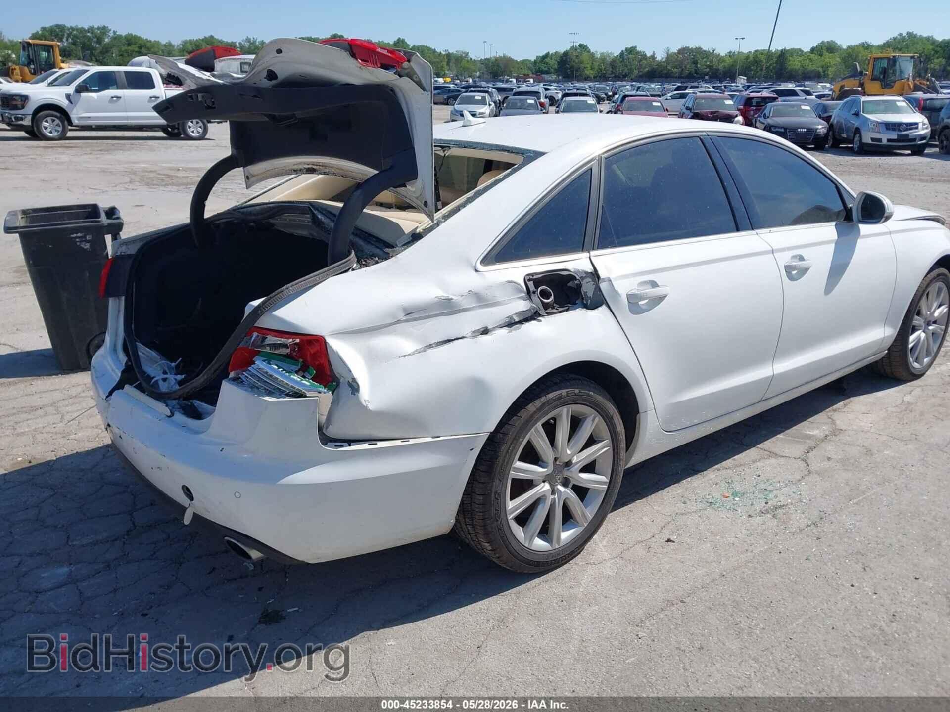 2013 AUDI A6 - VIN: WAUGFAFC3DN080680 - Фото 4