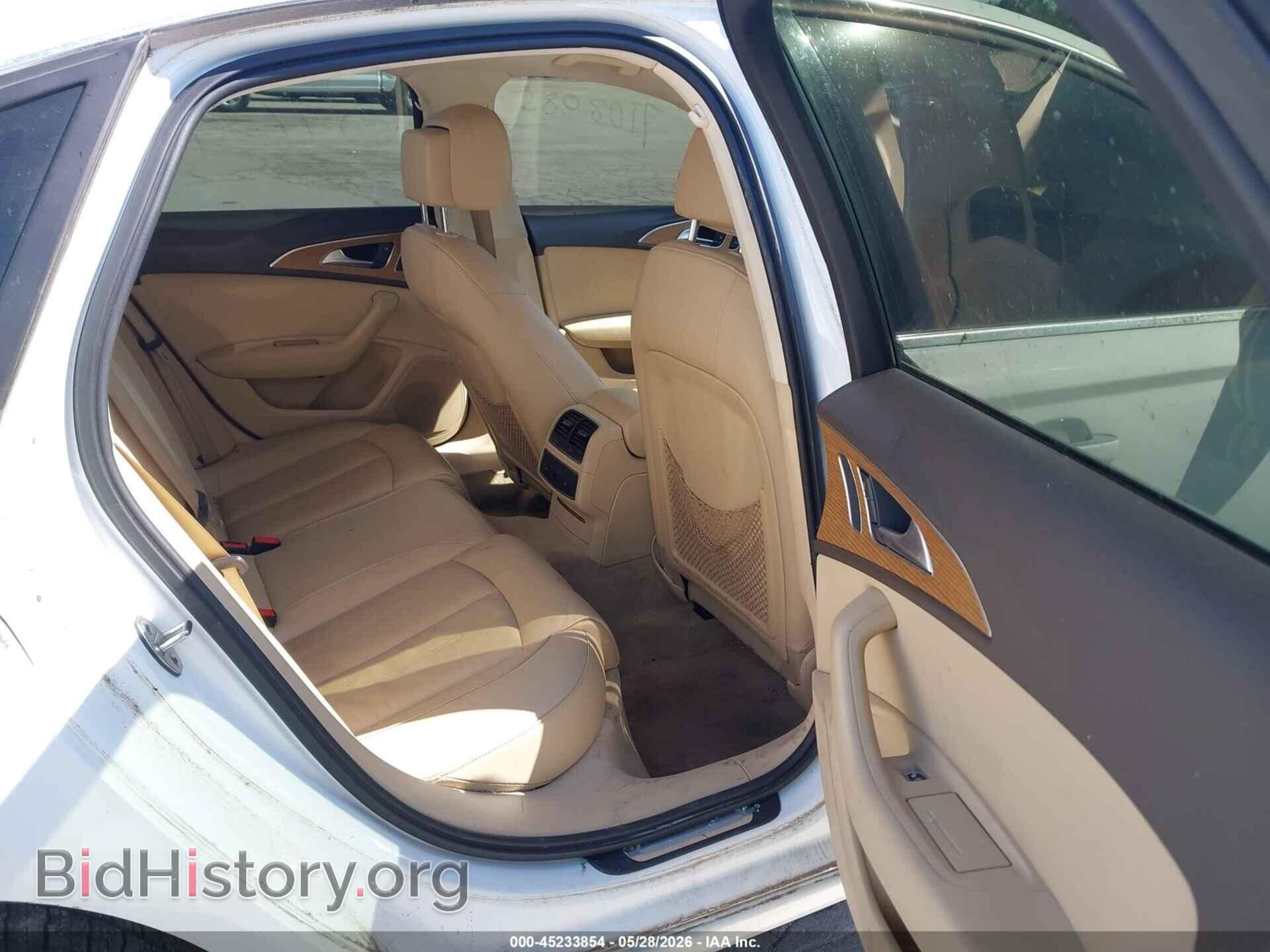 2013 AUDI A6 - VIN: WAUGFAFC3DN080680 - Фото 8