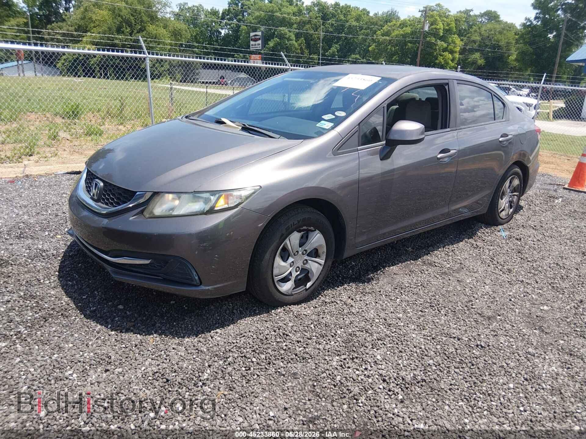 2013 HONDA CIVIC - VIN: 19XFB2F5XDE087745 - Фото 2