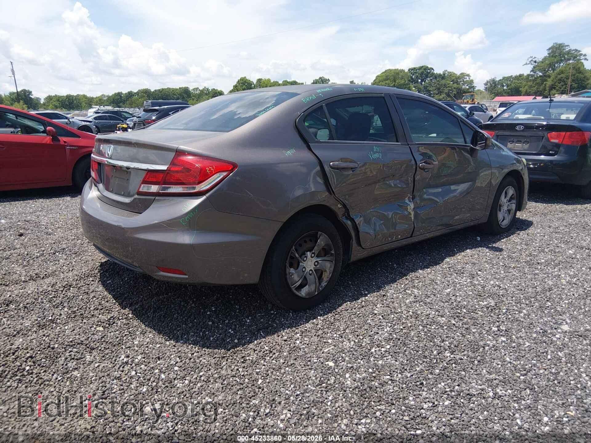 2013 HONDA CIVIC - VIN: 19XFB2F5XDE087745 - Фото 4