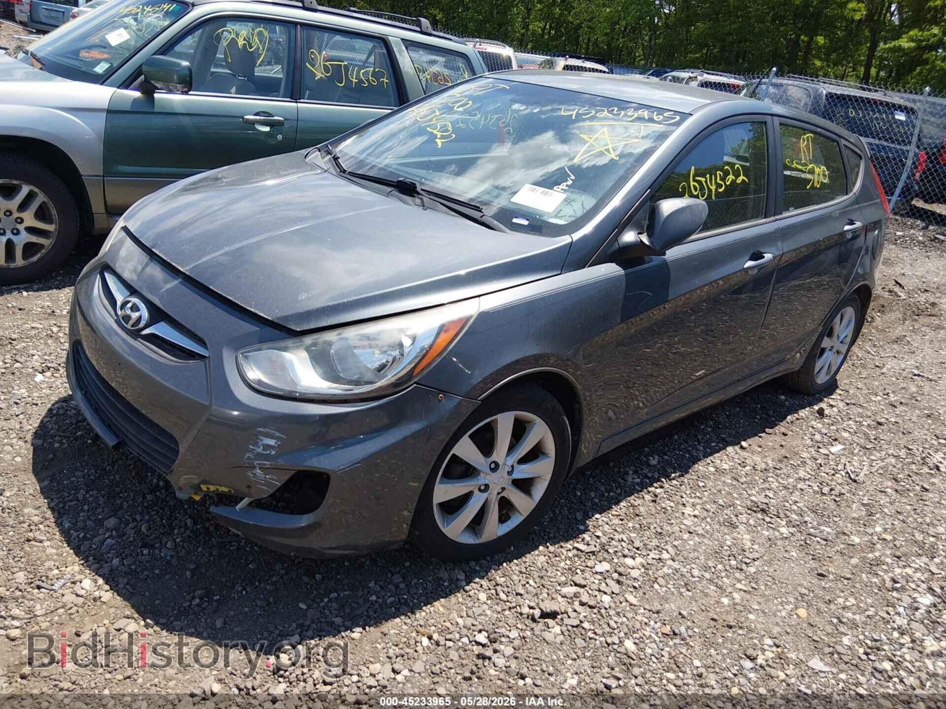 2013 HYUNDAI ACCENT - VIN: KMHCU5AE2DU097950 - Фото 2