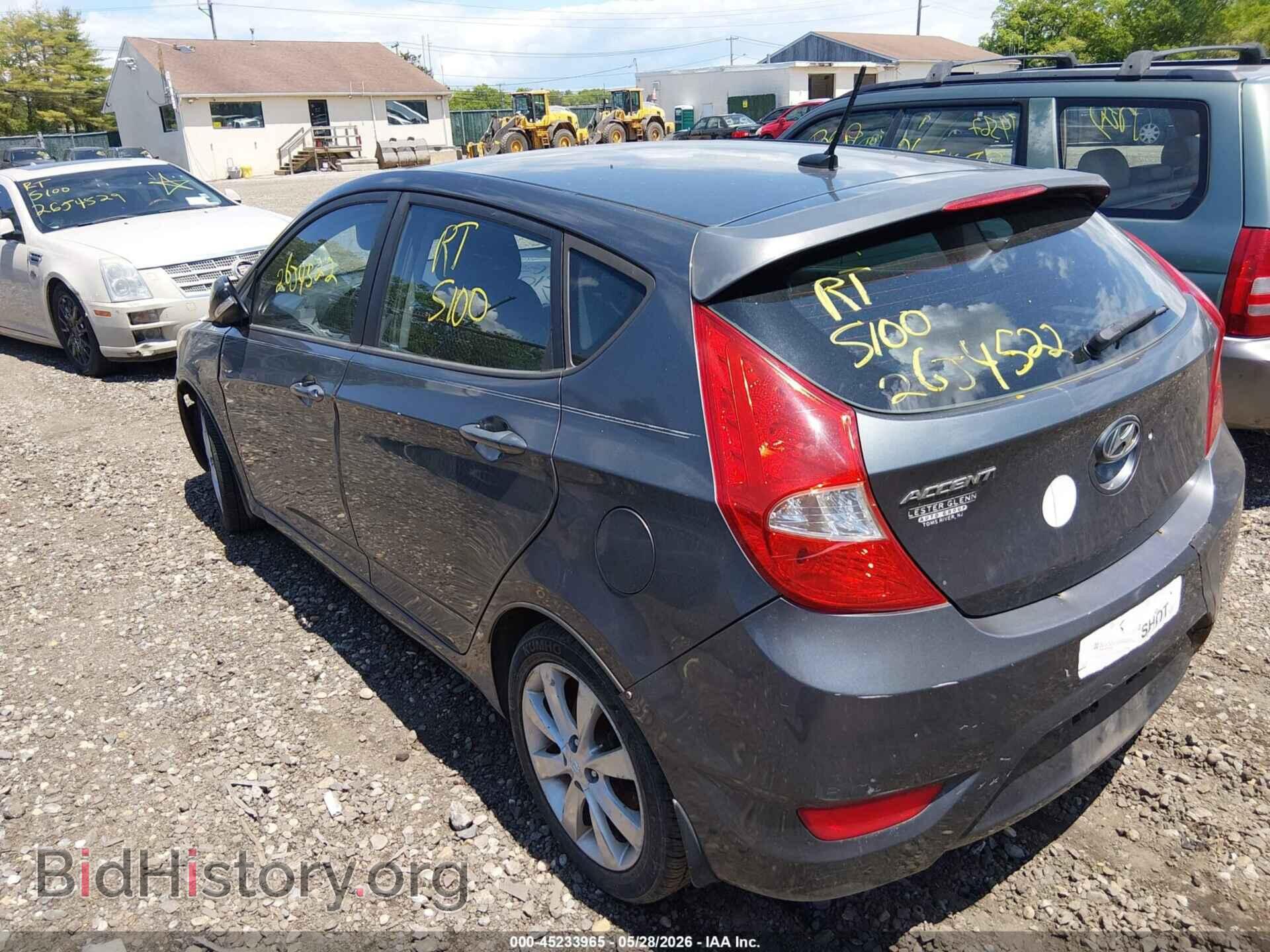 2013 HYUNDAI ACCENT - VIN: KMHCU5AE2DU097950 - Фото 3