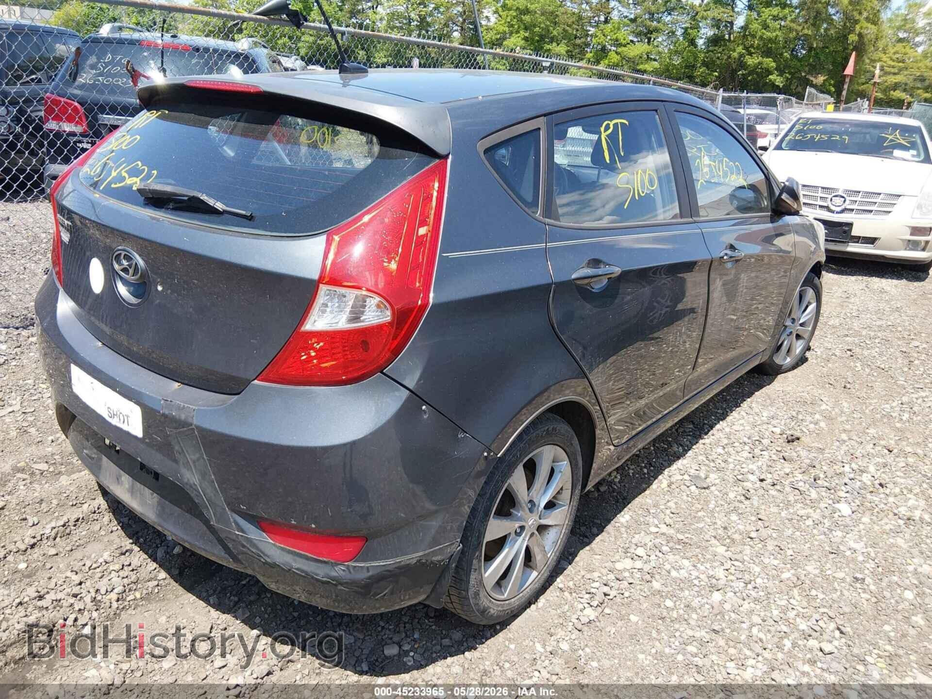 2013 HYUNDAI ACCENT - VIN: KMHCU5AE2DU097950 - Фото 4