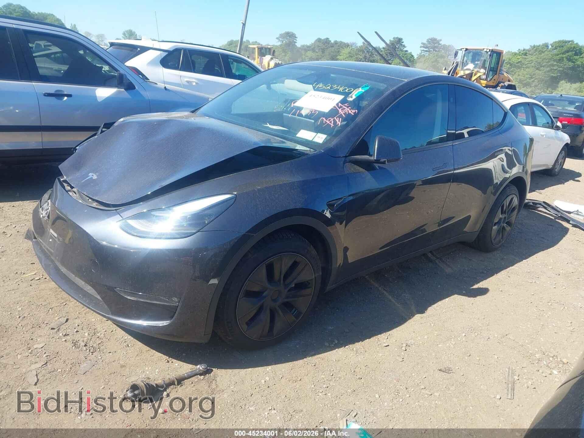 2024 TESLA MODEL Y - VIN: 7SAYGDEE6RF131882 - Фото 2