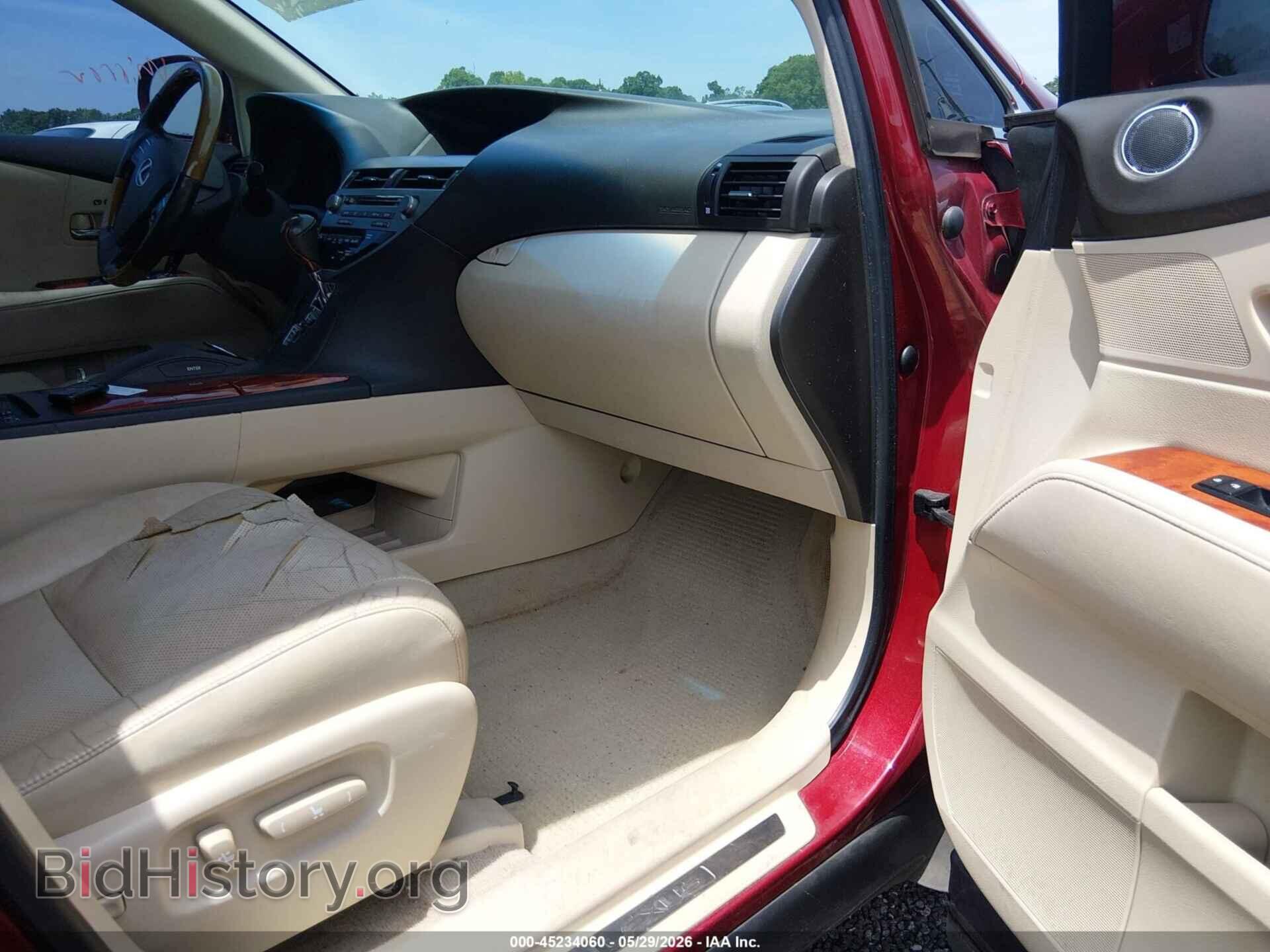 2010 LEXUS RX 350 - VIN: 2T2ZK1BA0AC002072 - Фото 5