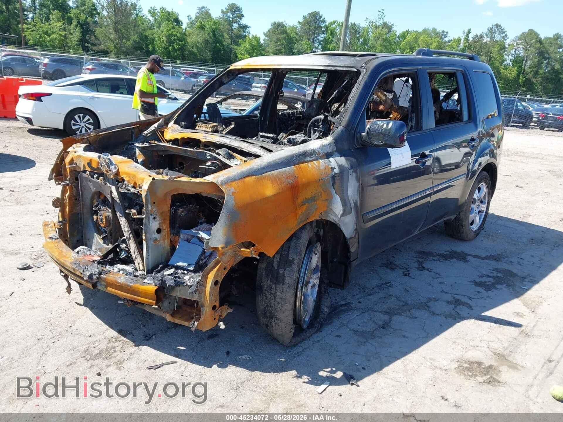 2012 HONDA PILOT - VIN: 5FNYF3H63CB004433 - Фото 2