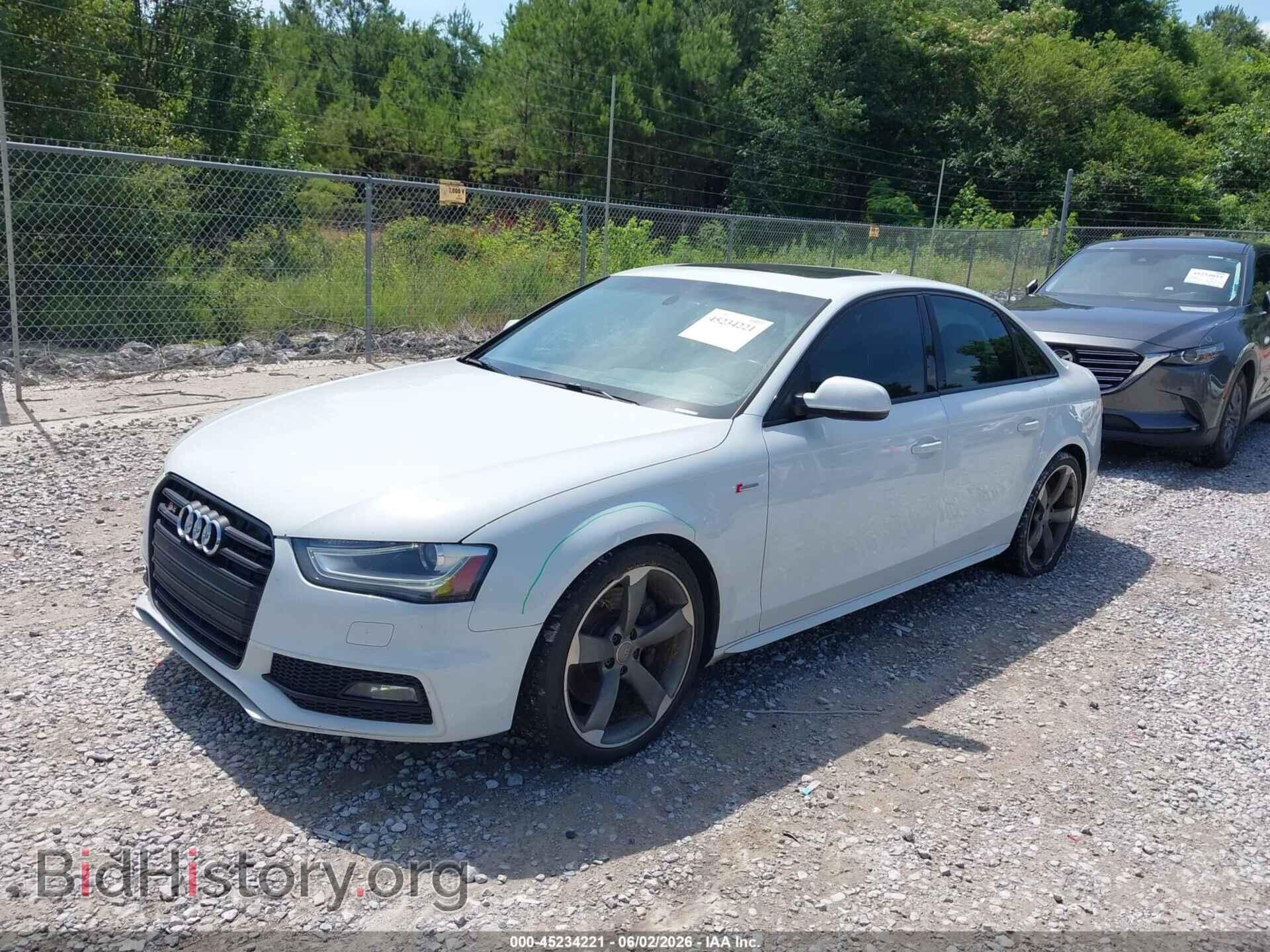 2014 AUDI S4 - VIN: WAUBGAFL7EA152688 - Фото 2