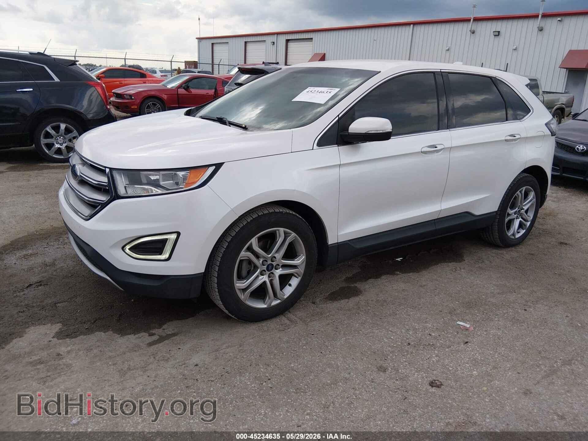 2015 FORD EDGE - VIN: 2FMTK3K96FBC05717 - Фото 2