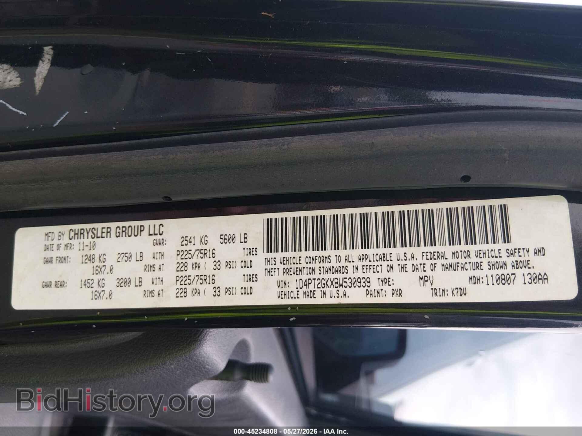 2011 DODGE NITRO - VIN: 1D4PT2GKXBW530939 - Photo 9