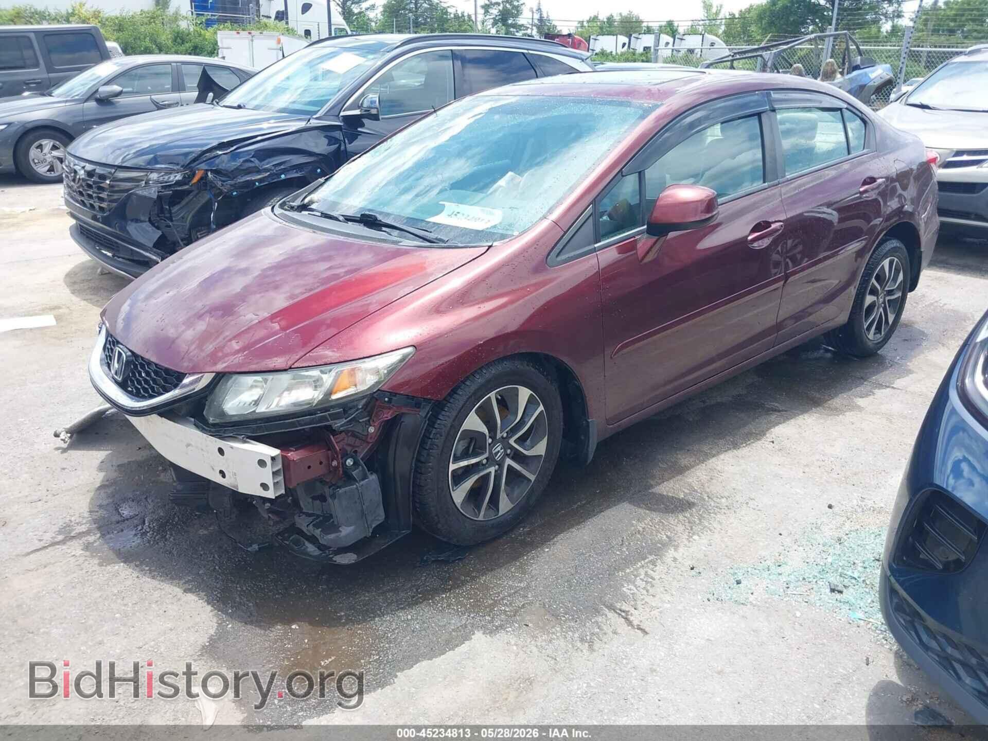 2013 HONDA CIVIC - VIN: 19XFB2F88DE085292 - Фото 2