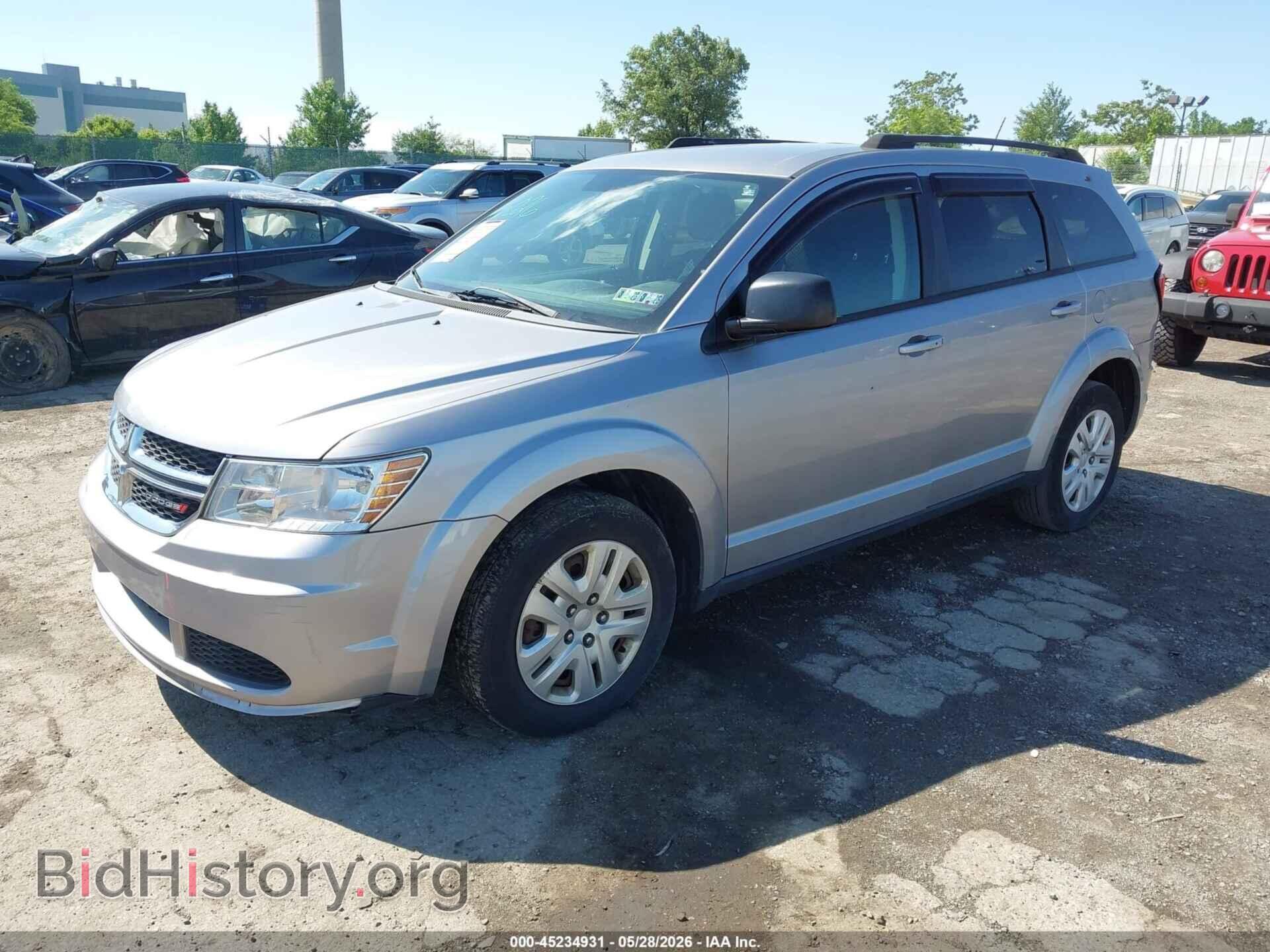 2017 DODGE JOURNEY - VIN: 3C4PDCAB8HT545608 - Фото 2