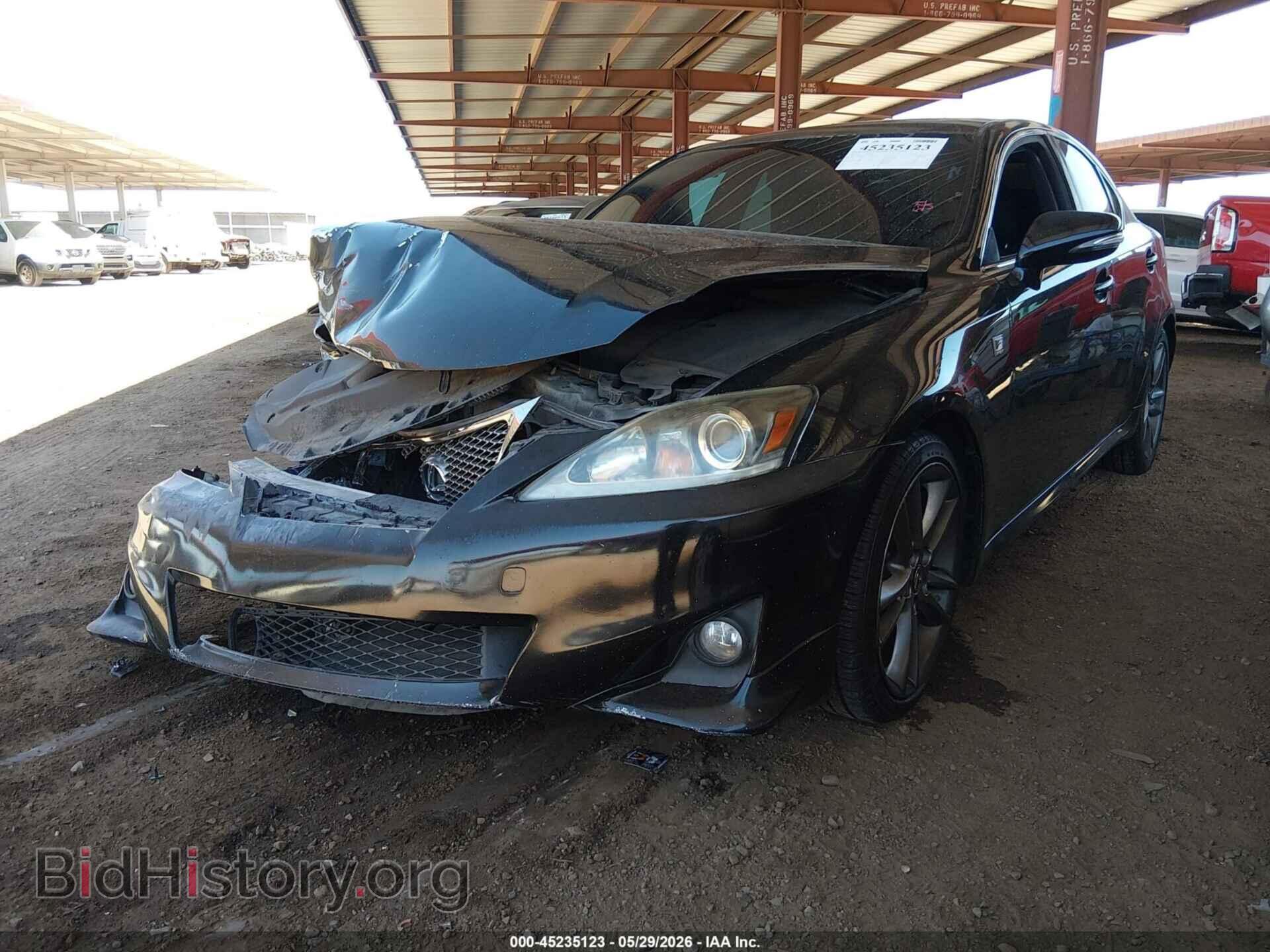 2011 LEXUS IS 250 - VIN: JTHBF5C24B5154698 - Фото 2