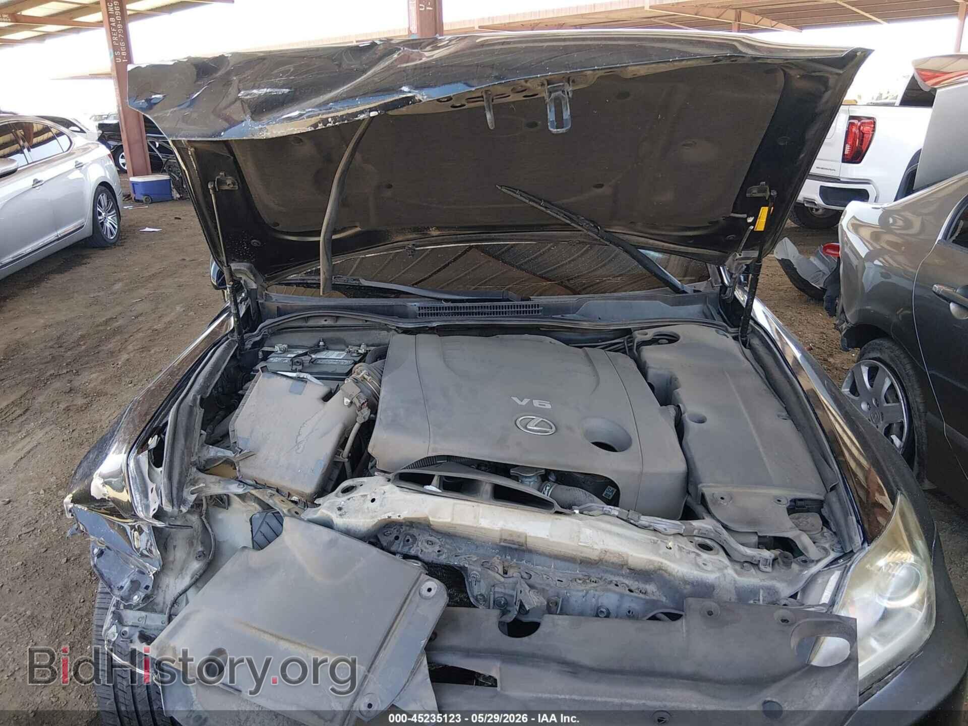 2011 LEXUS IS 250 - VIN: JTHBF5C24B5154698 - Фото 10