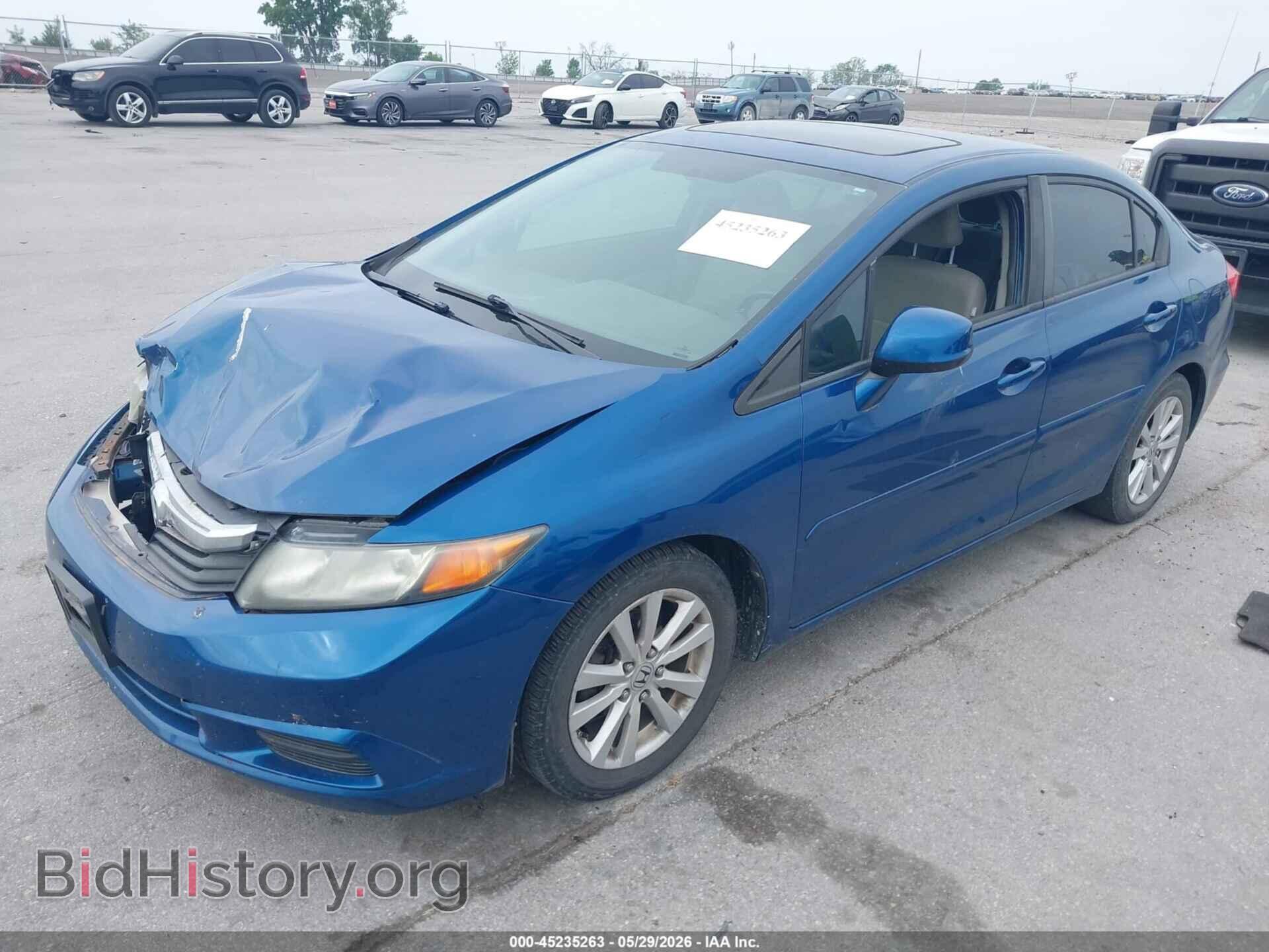 2012 HONDA CIVIC - VIN: 2HGFB2F80CH570868 - Photo 2