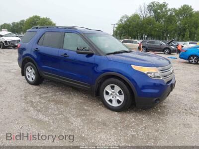 2013 Ford EXPLORER, синий — VIN 1FM5K7B89DGC80098, IAAI