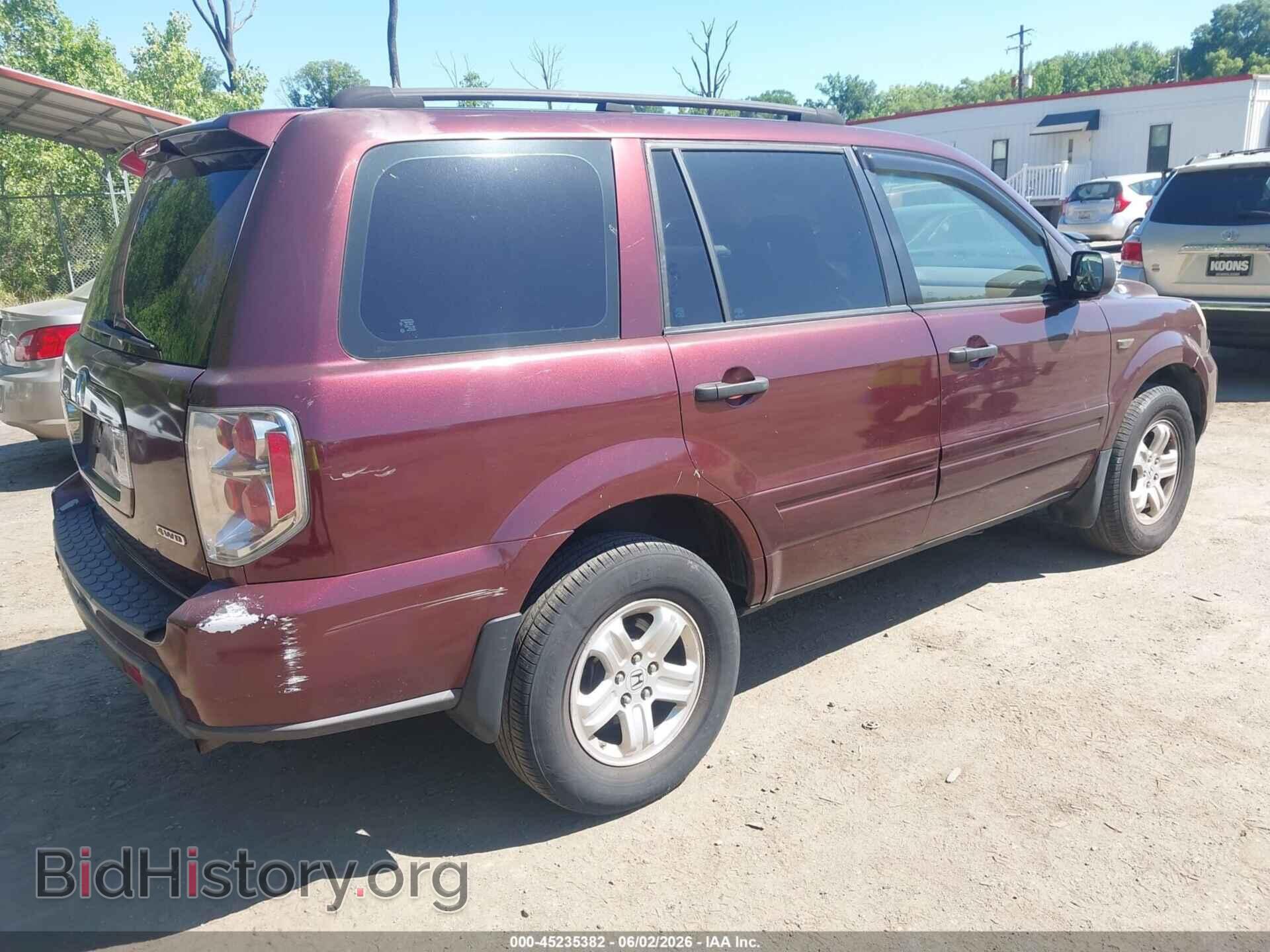 2007 HONDA PILOT - VIN: 5FNYF18157B010653 - Фото 4