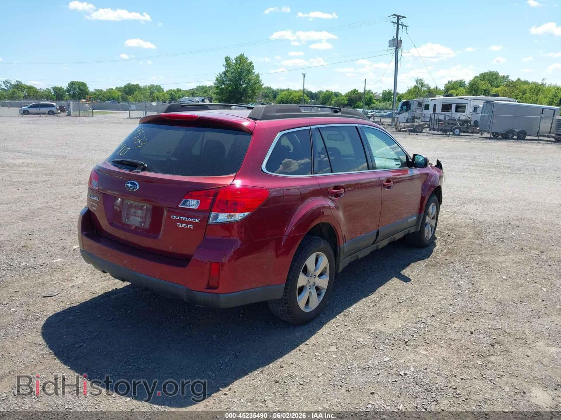 2012 SUBARU OUTBACK - VIN: 4S4BRDAC2C2279938 - Фото 4