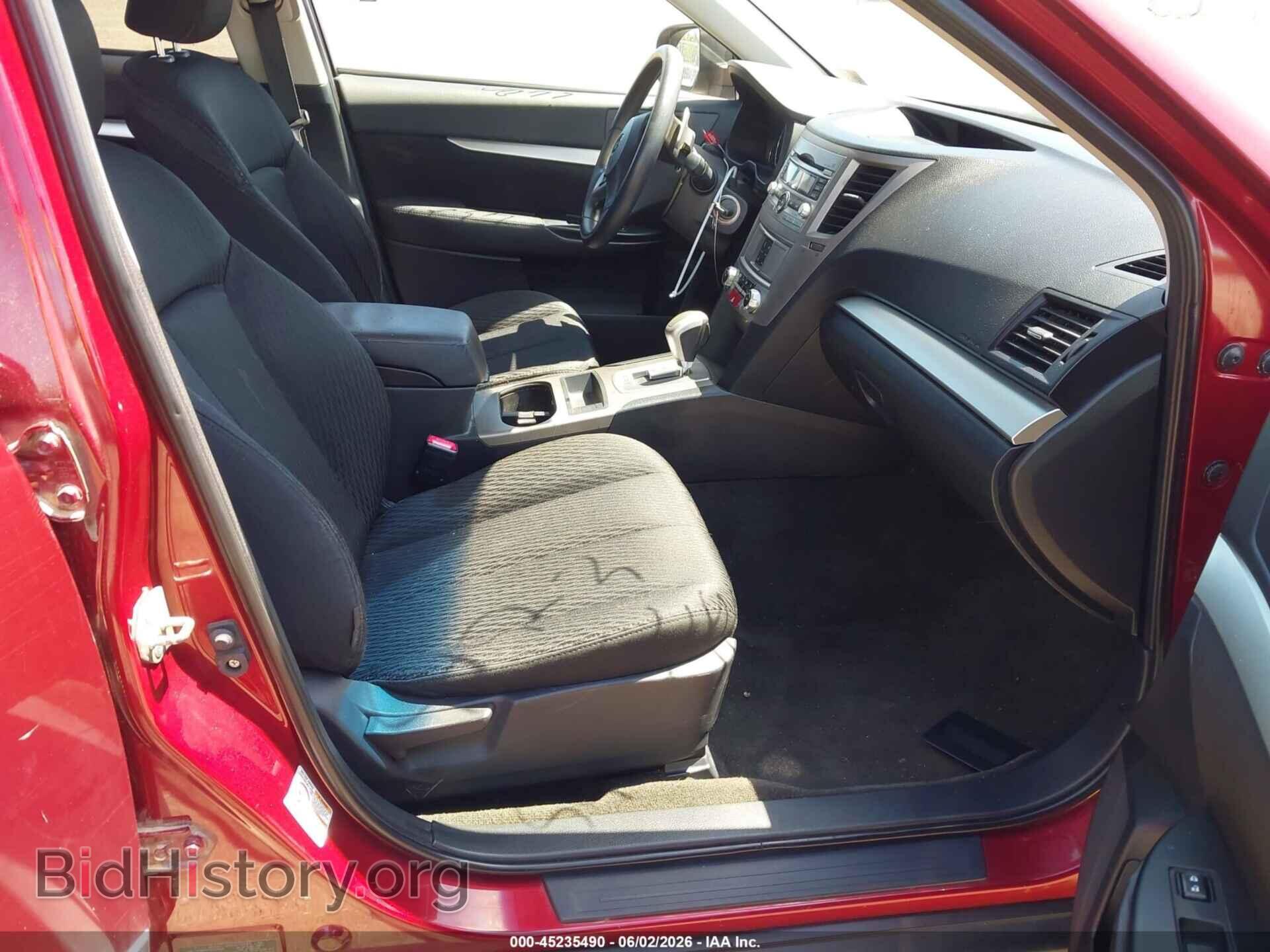 2012 SUBARU OUTBACK - VIN: 4S4BRDAC2C2279938 - Фото 5