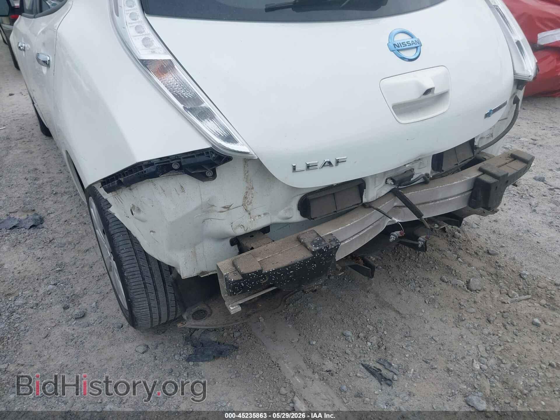 2015 NISSAN LEAF - VIN: 1N4AZ0CP3FC301765 - Фото 6