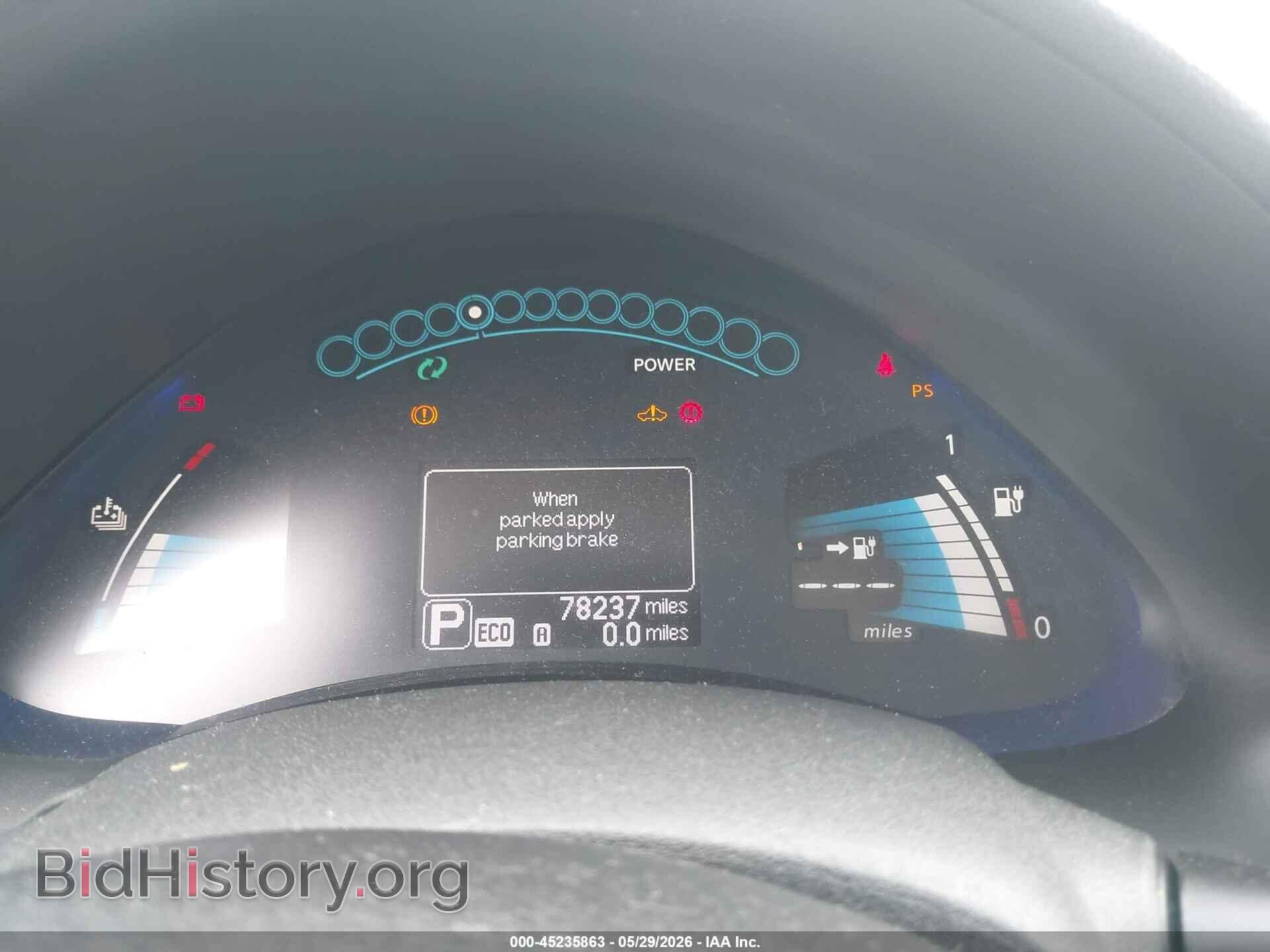 2015 NISSAN LEAF - VIN: 1N4AZ0CP3FC301765 - Фото 7