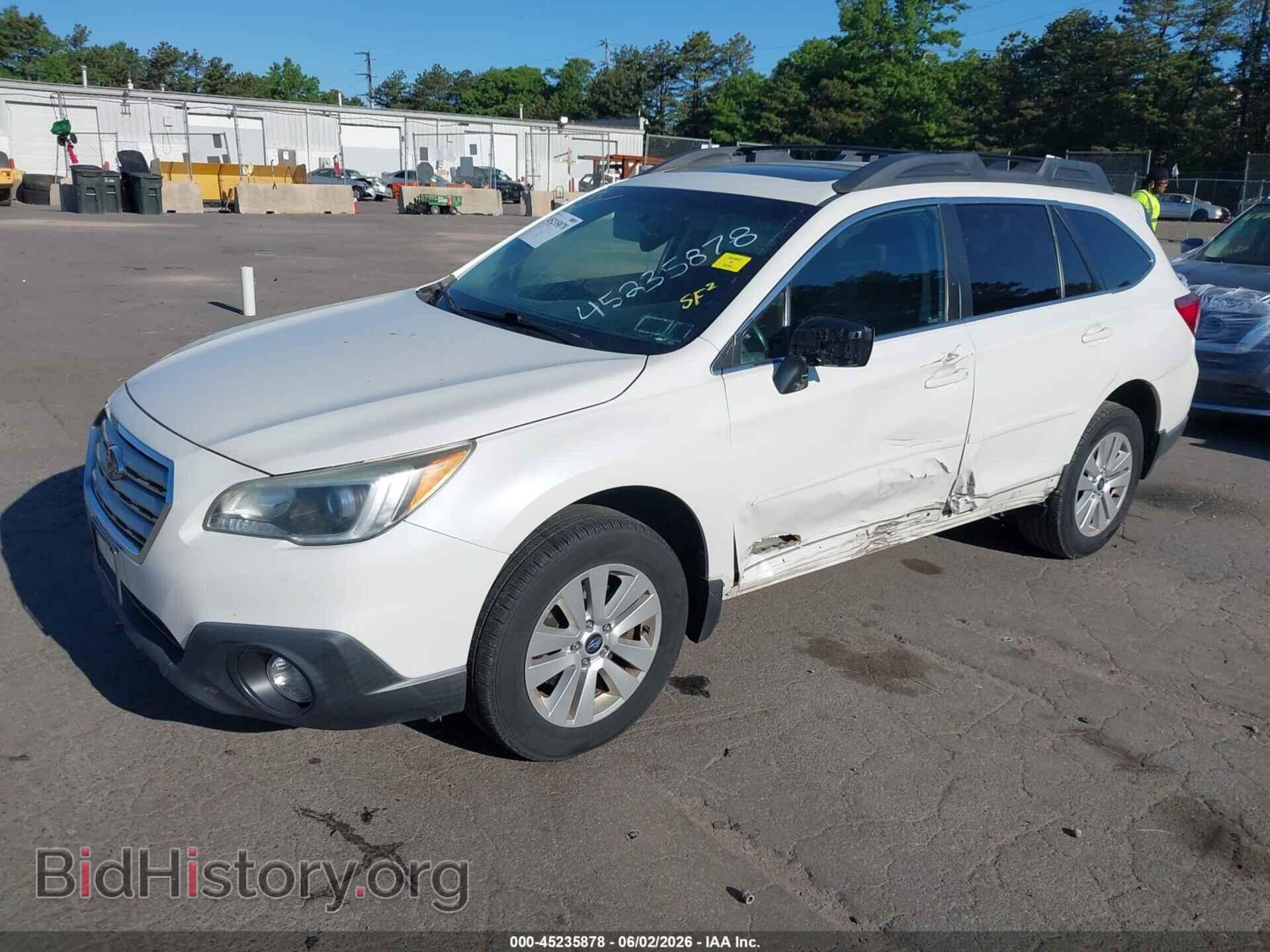 2016 SUBARU OUTBACK - VIN: 4S4BSADC6G3246245 - Фото 2