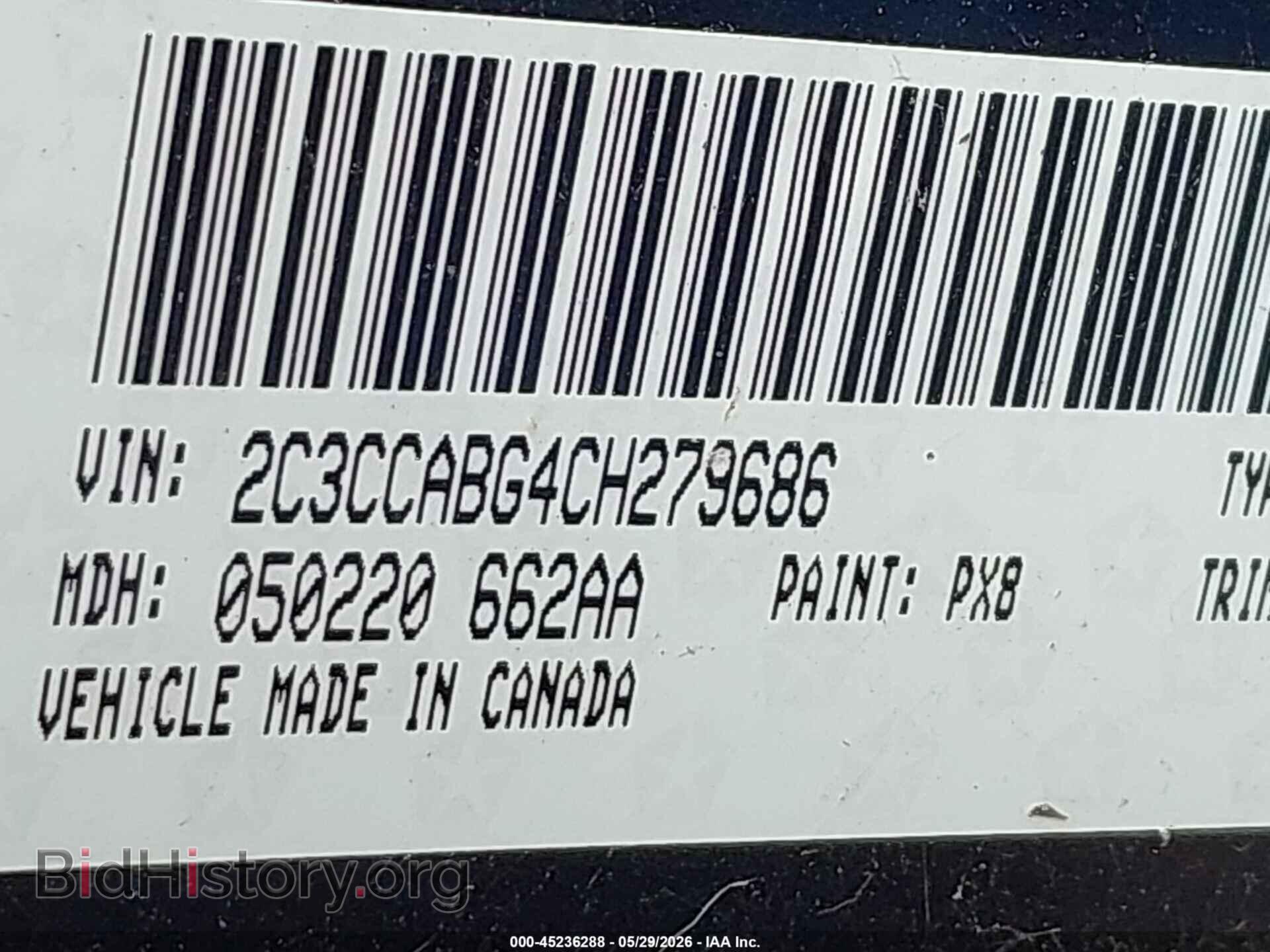 2012 CHRYSLER 300 - VIN: 2C3CCABG4CH279686 - Фото 9