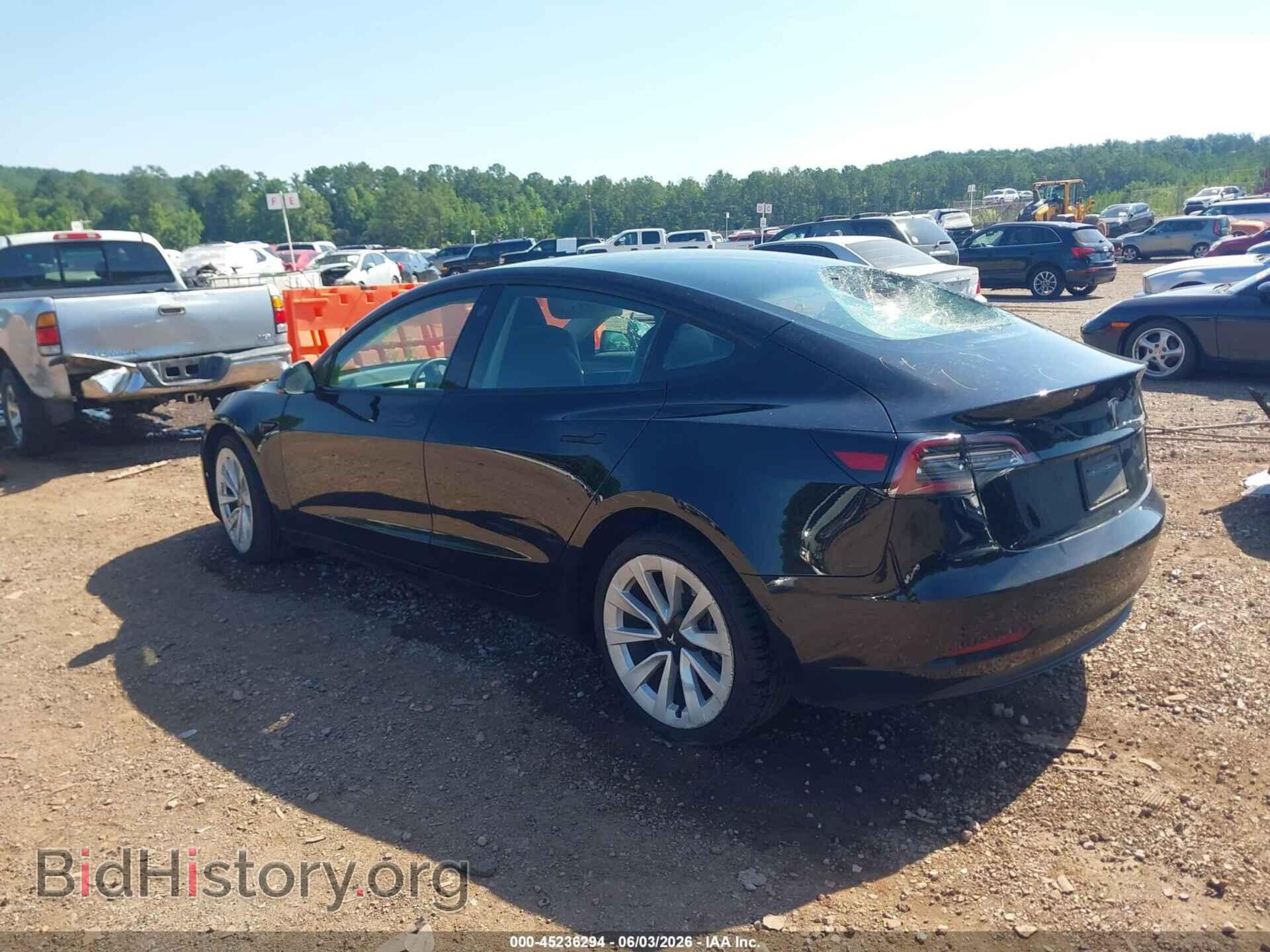 2022 TESLA MODEL 3 - VIN: 5YJ3E1EB8NF189813 - Фото 3
