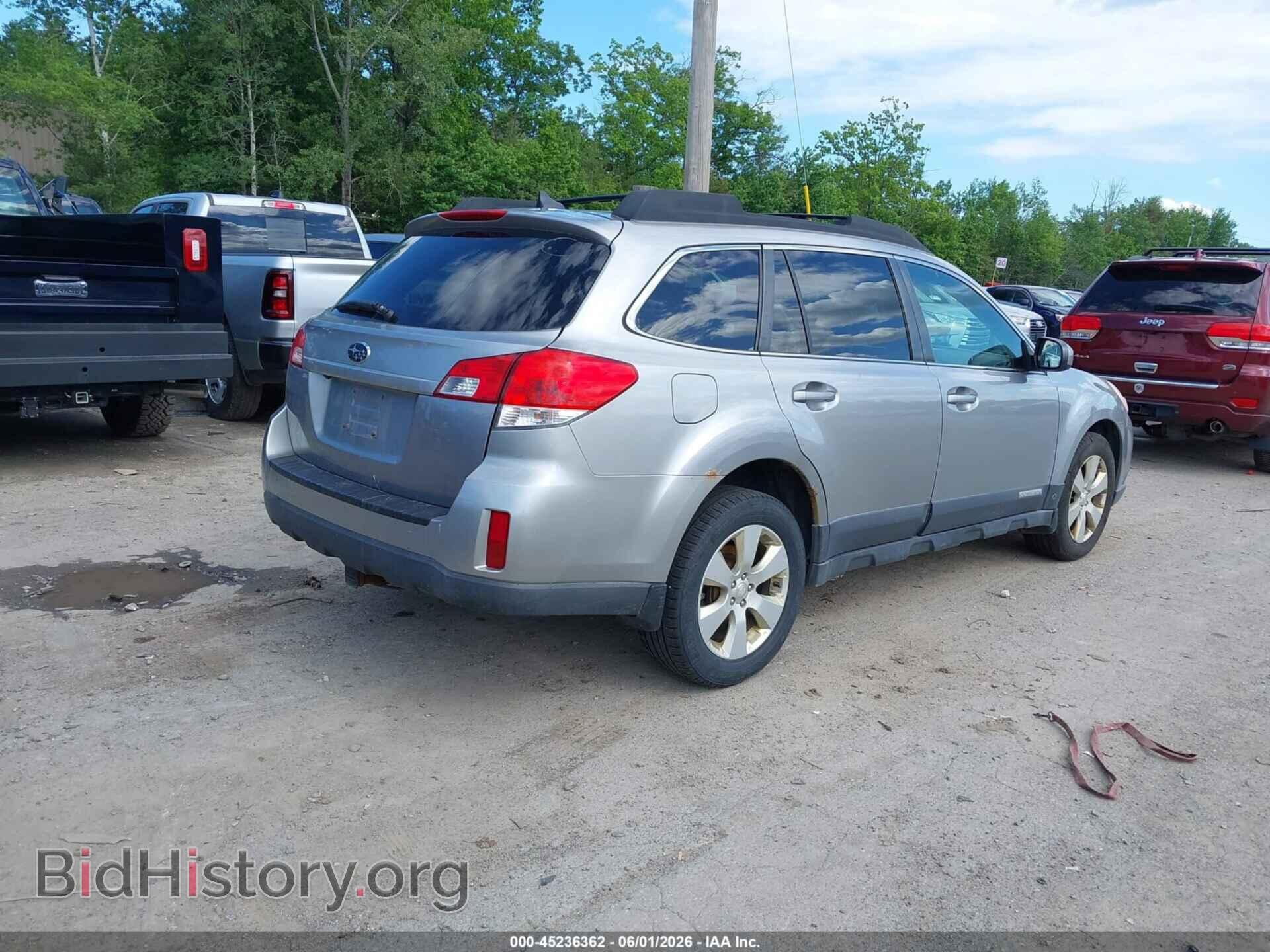 2011 SUBARU OUTBACK - VIN: 4S4BRBLC9B3366326 - Фото 4