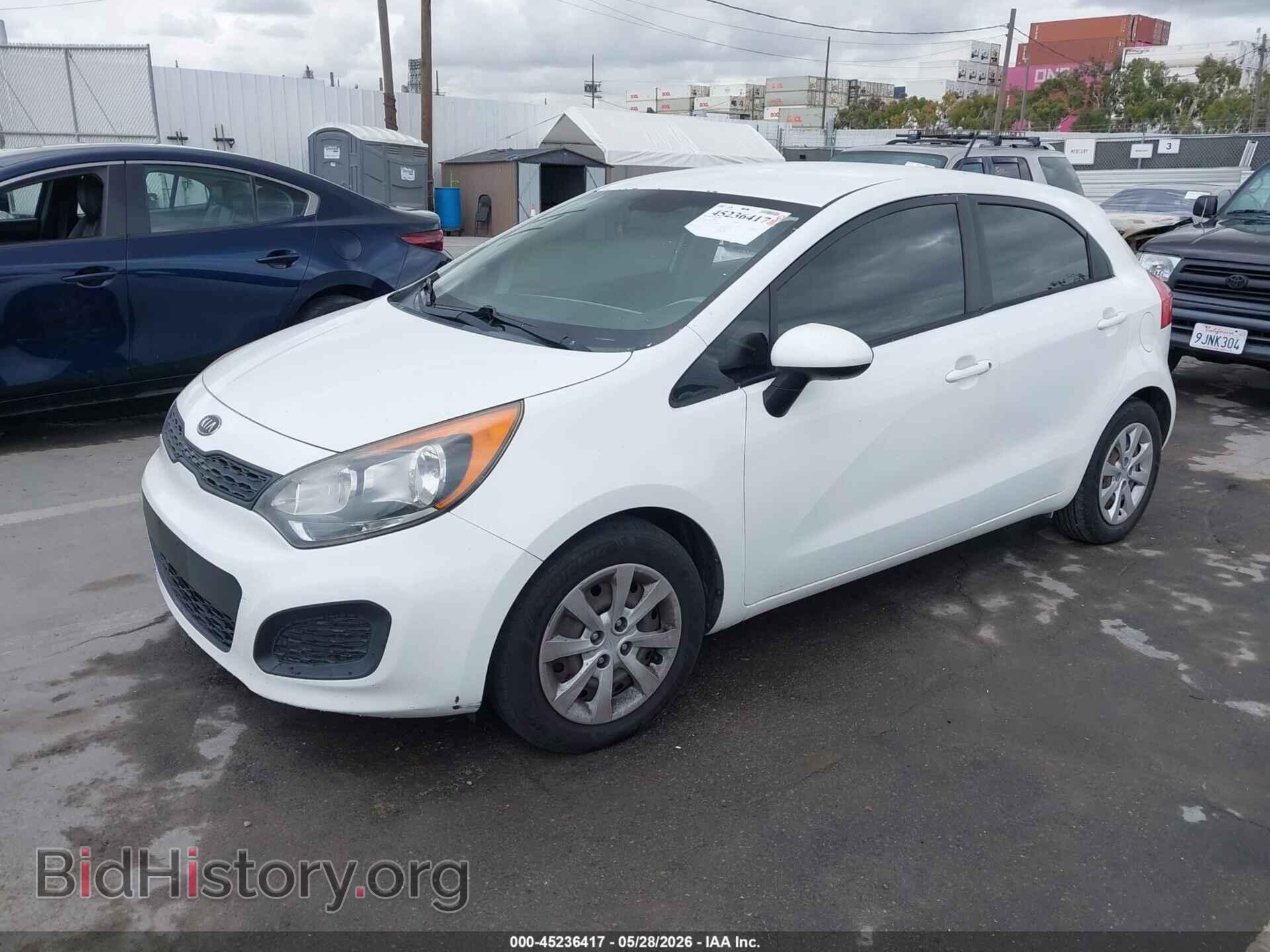 2012 KIA RIO5 - VIN: KNADM5A31C6015696 - Фото 2