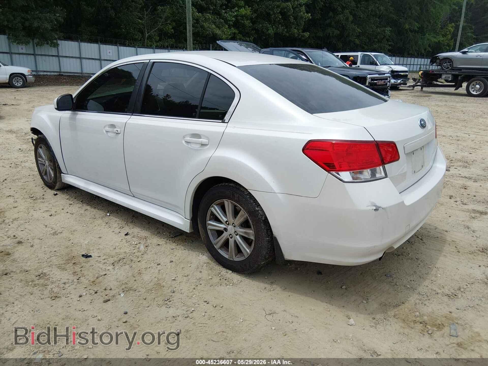 2012 SUBARU LEGACY - VIN: 4S3BMBA62C3036030 - Фото 3