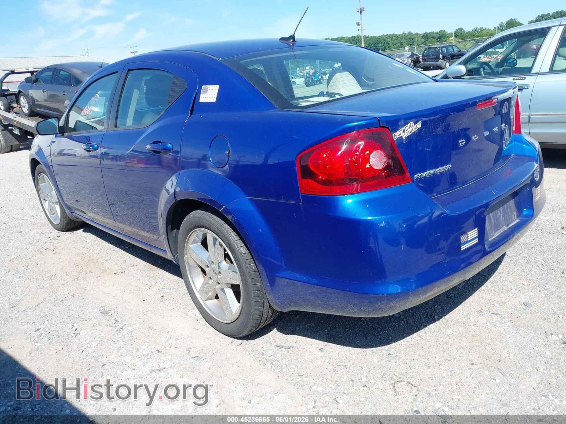 2012 DODGE AVENGER - VIN: 1C3CDZAB1CN259470 - Фото 3