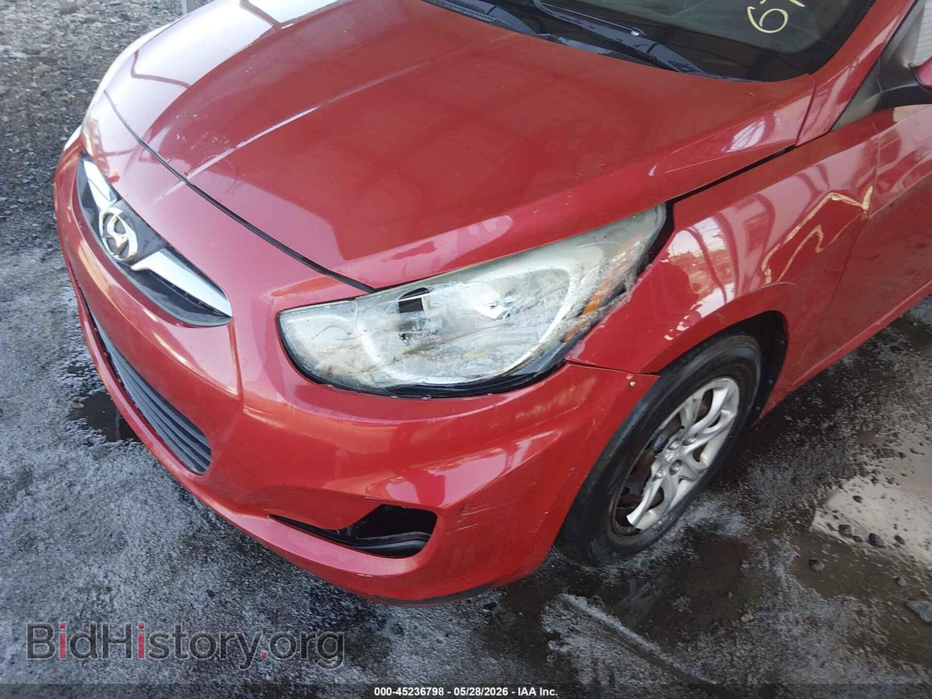 2014 HYUNDAI ACCENT - VIN: KMHCT4AEXEU758686 - Фото 6