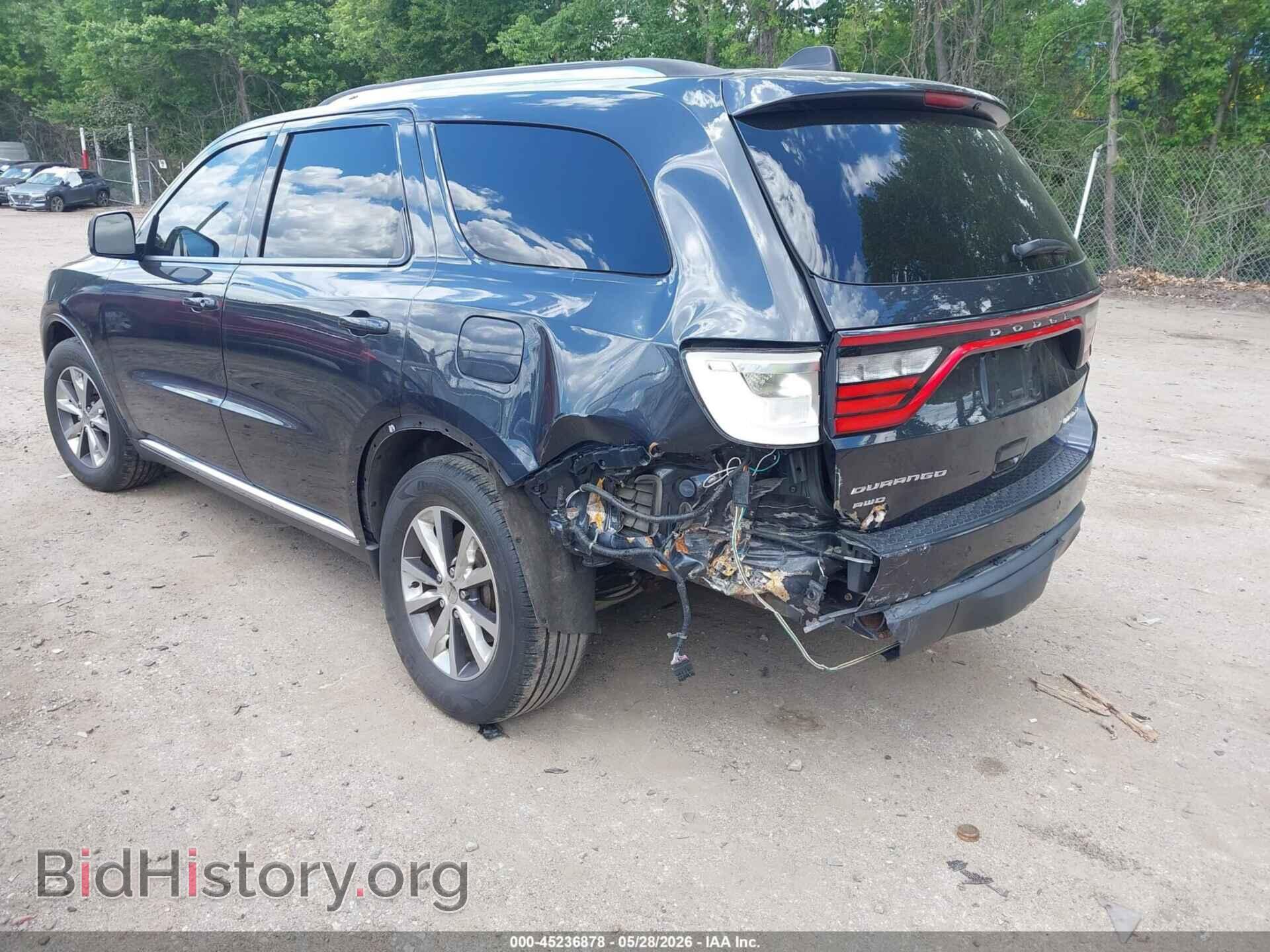 2016 DODGE DURANGO - VIN: 1C4RDJDGXGC419586 - Фото 3