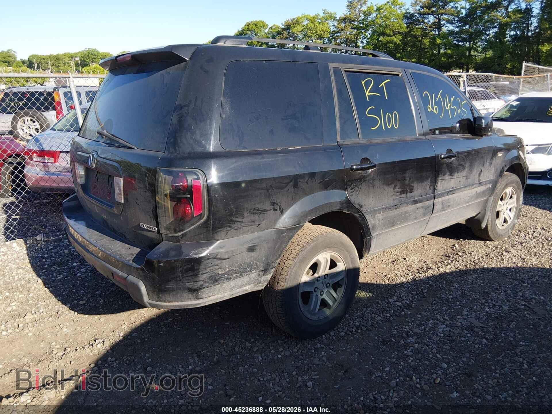 2008 HONDA PILOT - VIN: 5FNYF18648B025688 - Фото 4