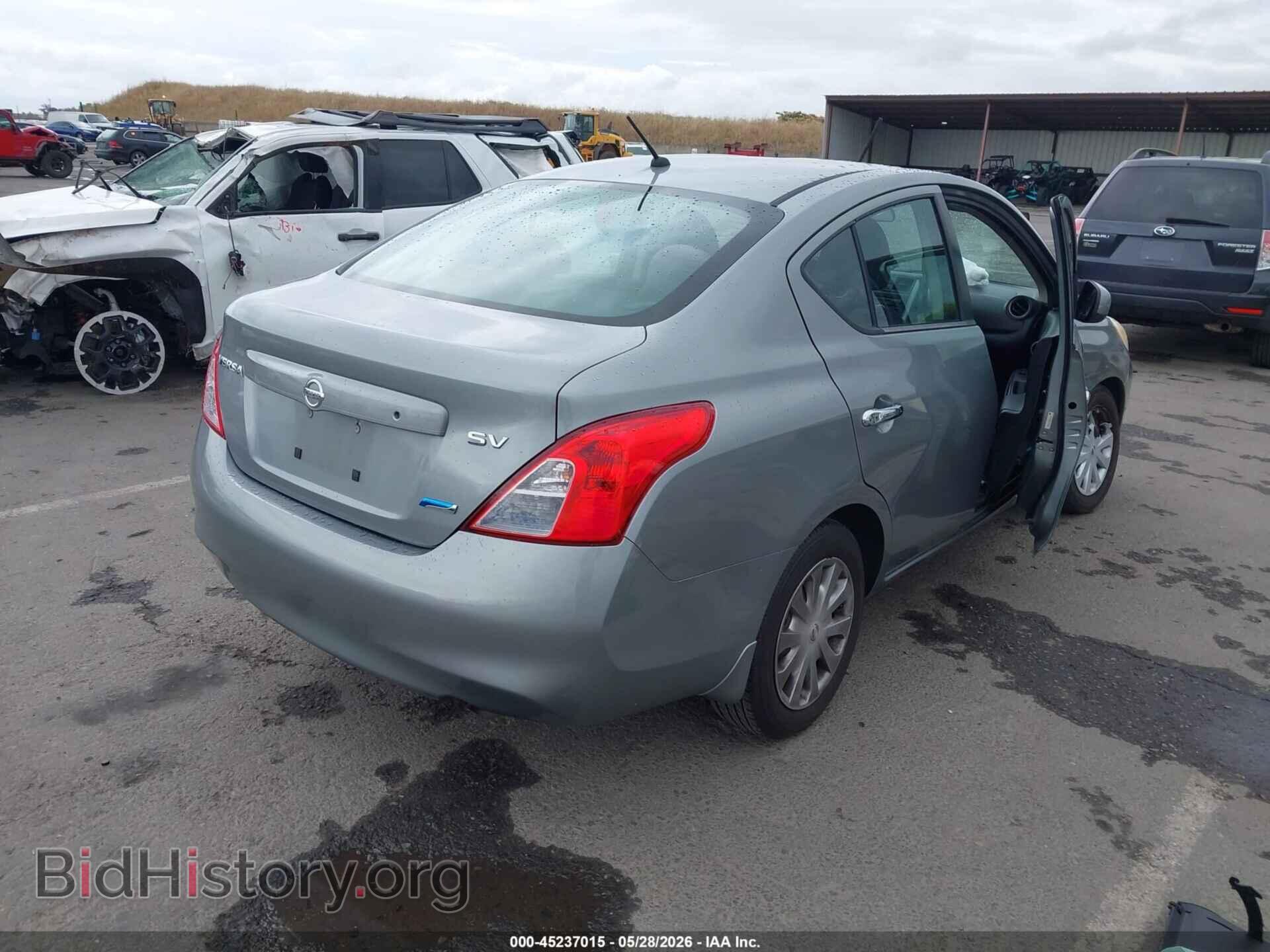 2012 NISSAN VERSA - VIN: 3N1CN7AP1CL921639 - Photo 4