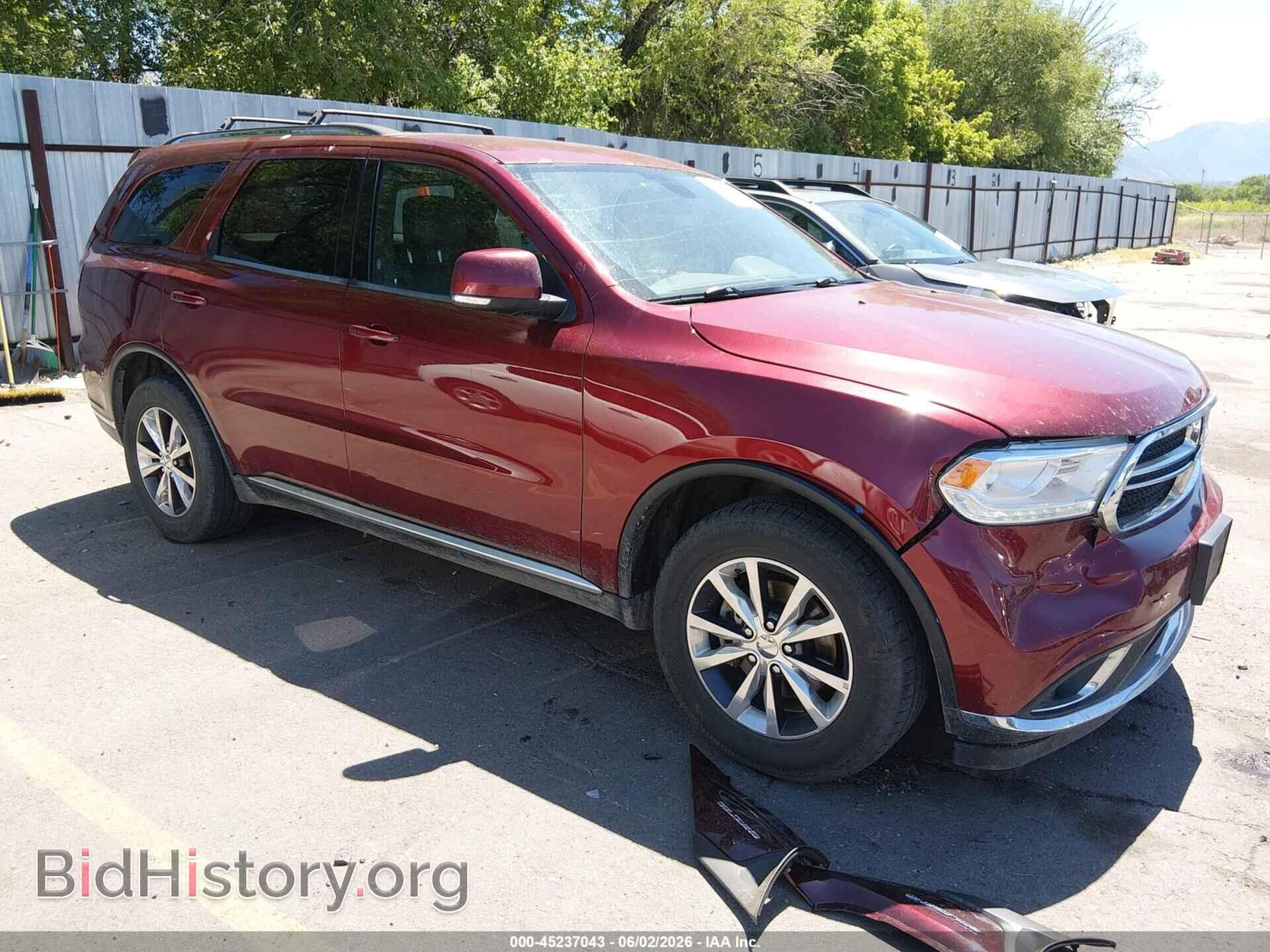 Фотография 1C4RDJDG3GC484411 - DODGE DURANGO 2016