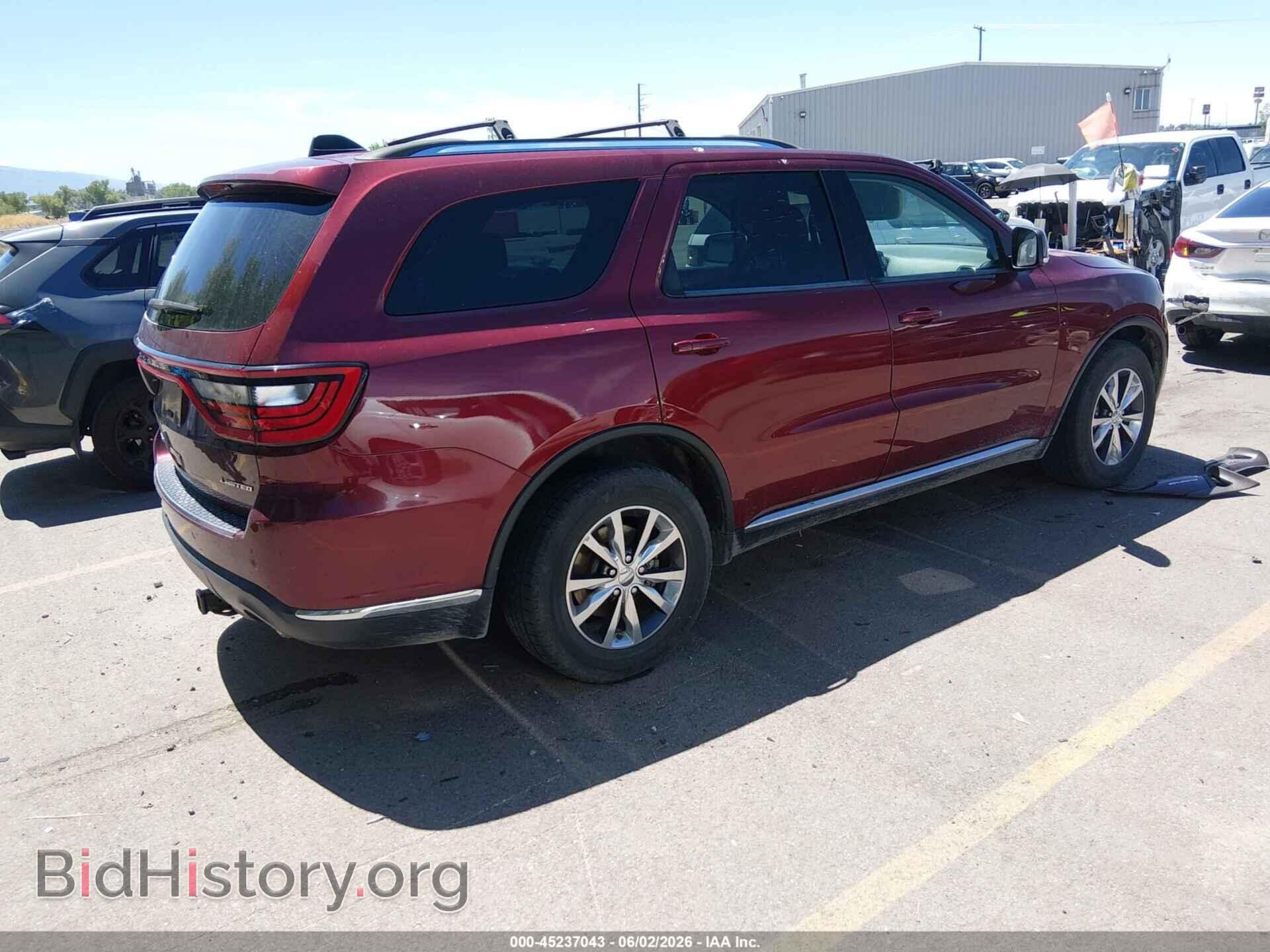 2016 DODGE DURANGO - VIN: 1C4RDJDG3GC484411 - Photo 4