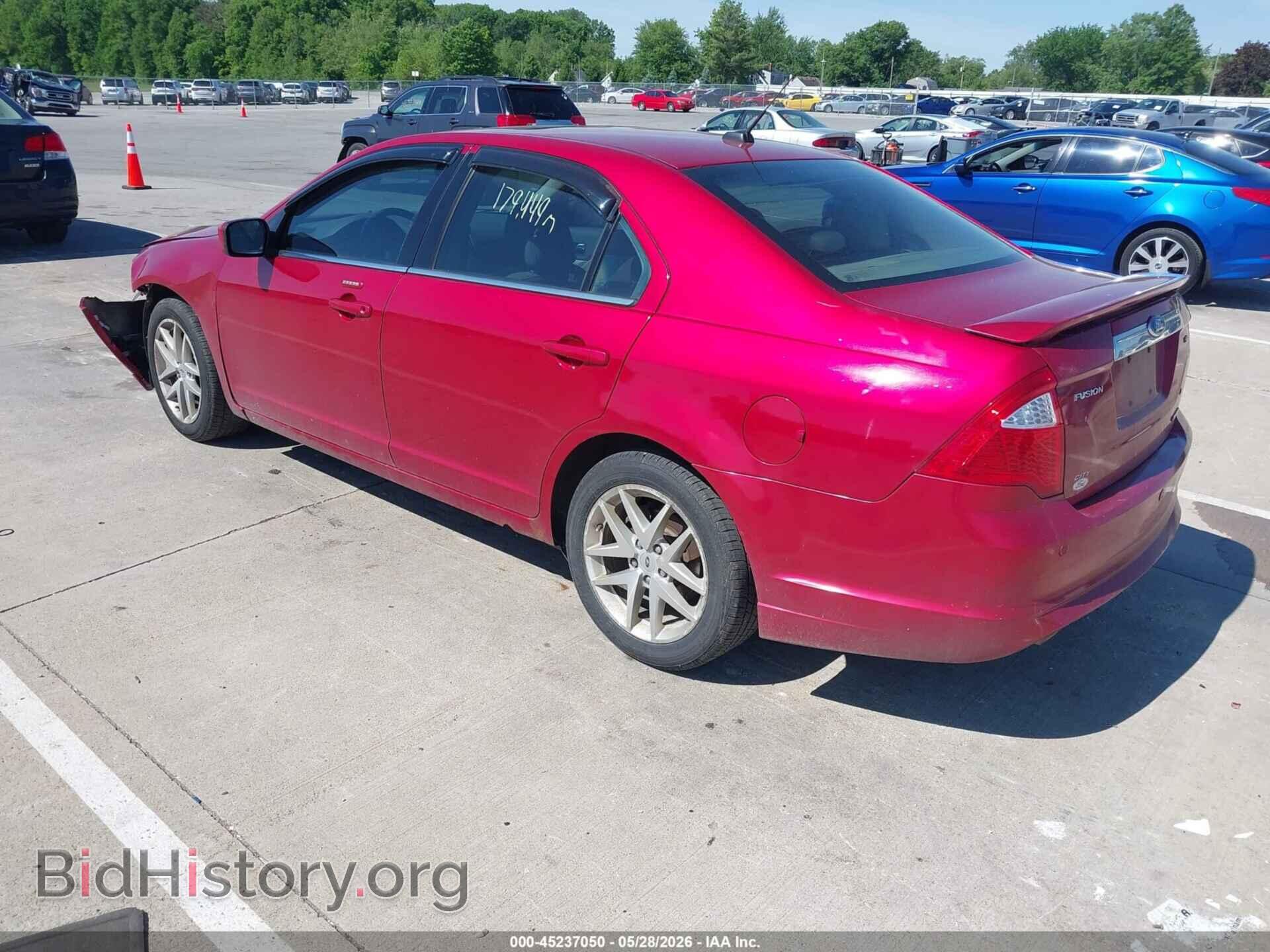 2012 FORD FUSION - VIN: 3FAHP0JG7CR237153 - Фото 3
