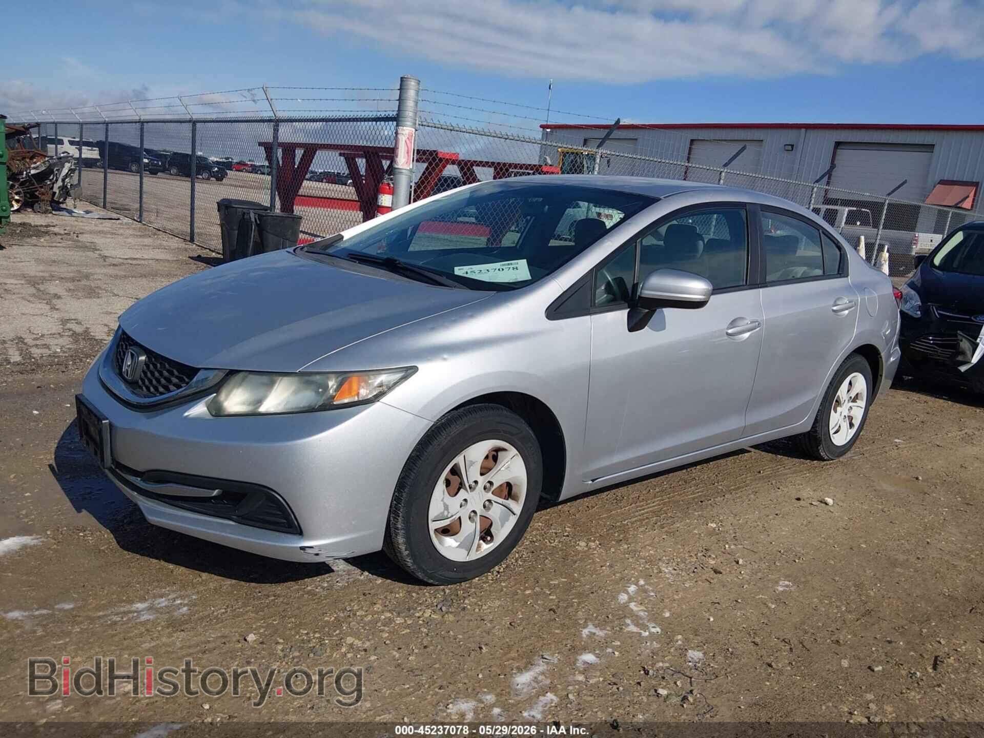 2014 HONDA CIVIC - VIN: 19XFB2F50EE061561 - Фото 2