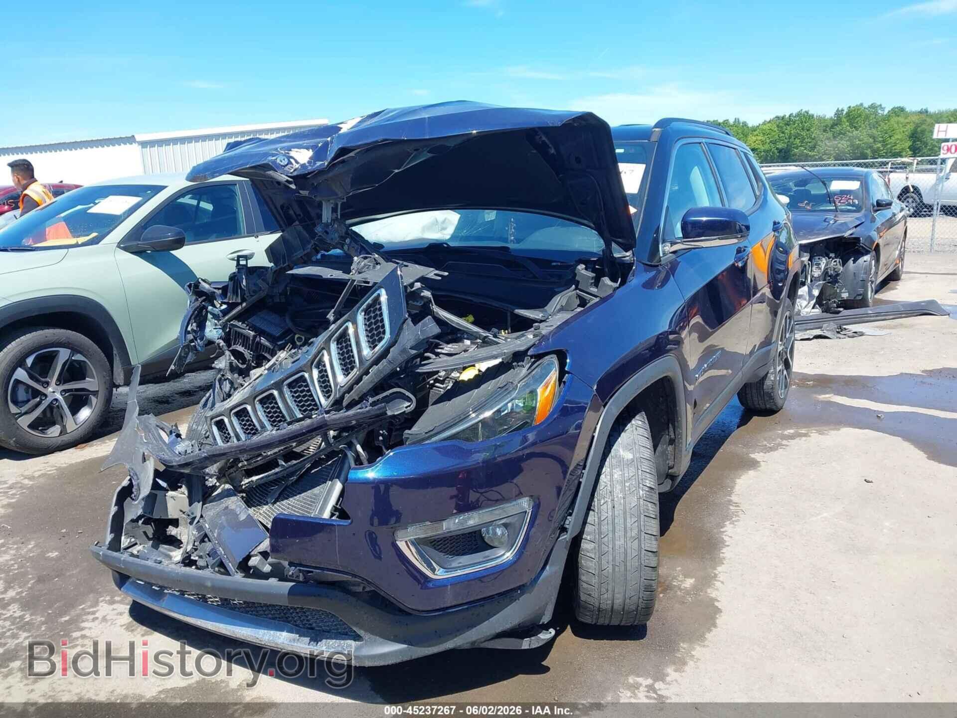 2018 JEEP COMPASS - VIN: 3C4NJDCB3JT400405 - Фото 2