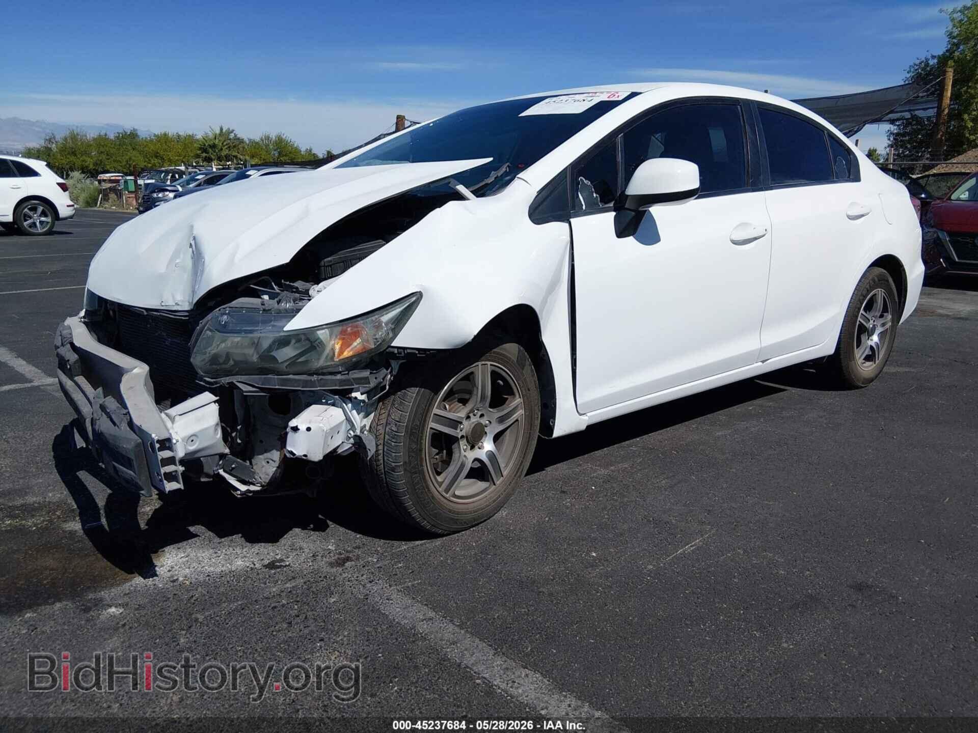 2013 HONDA CIVIC - VIN: 19XFB2F51DE200577 - Фото 2