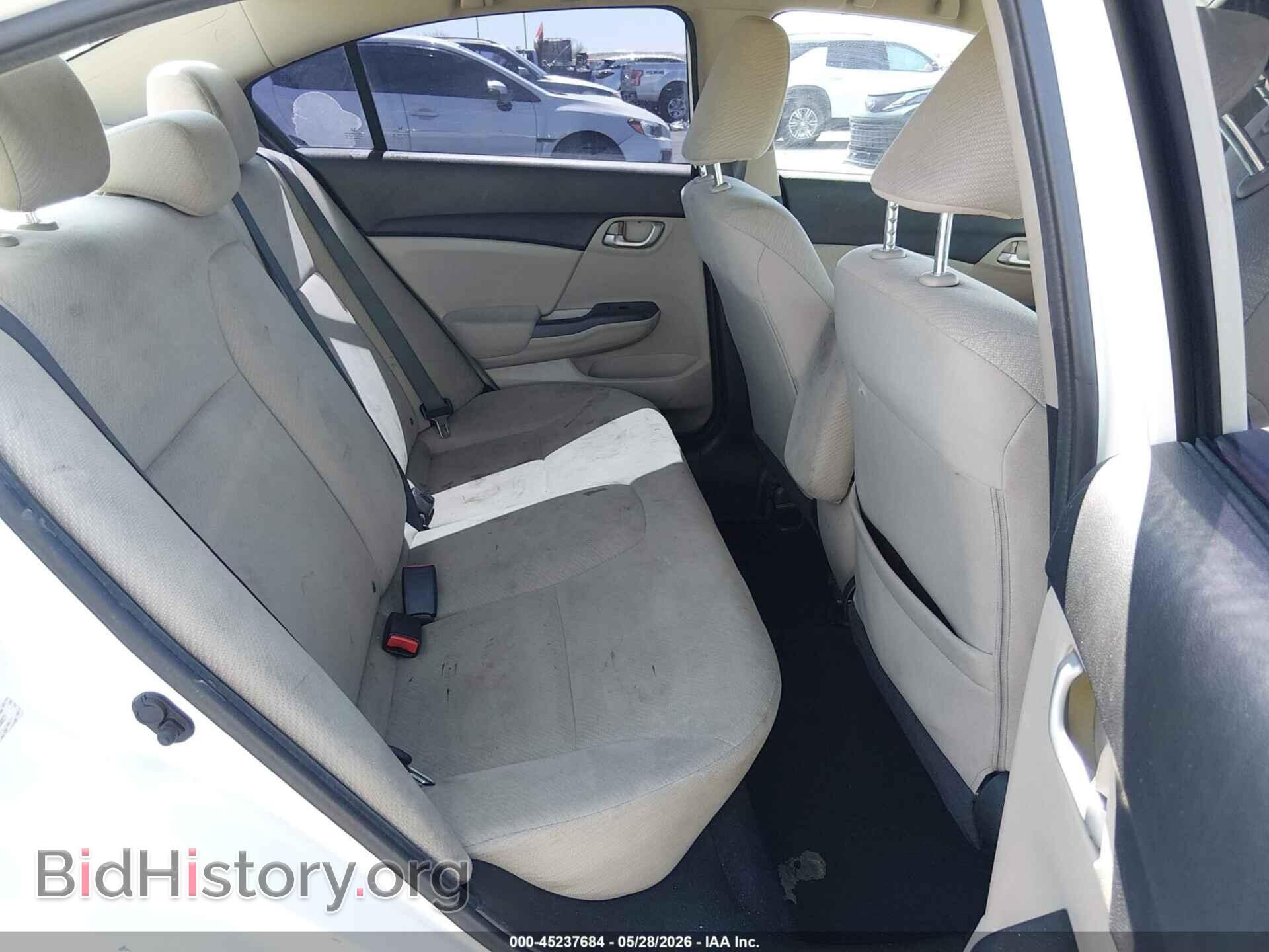 2013 HONDA CIVIC - VIN: 19XFB2F51DE200577 - Фото 8