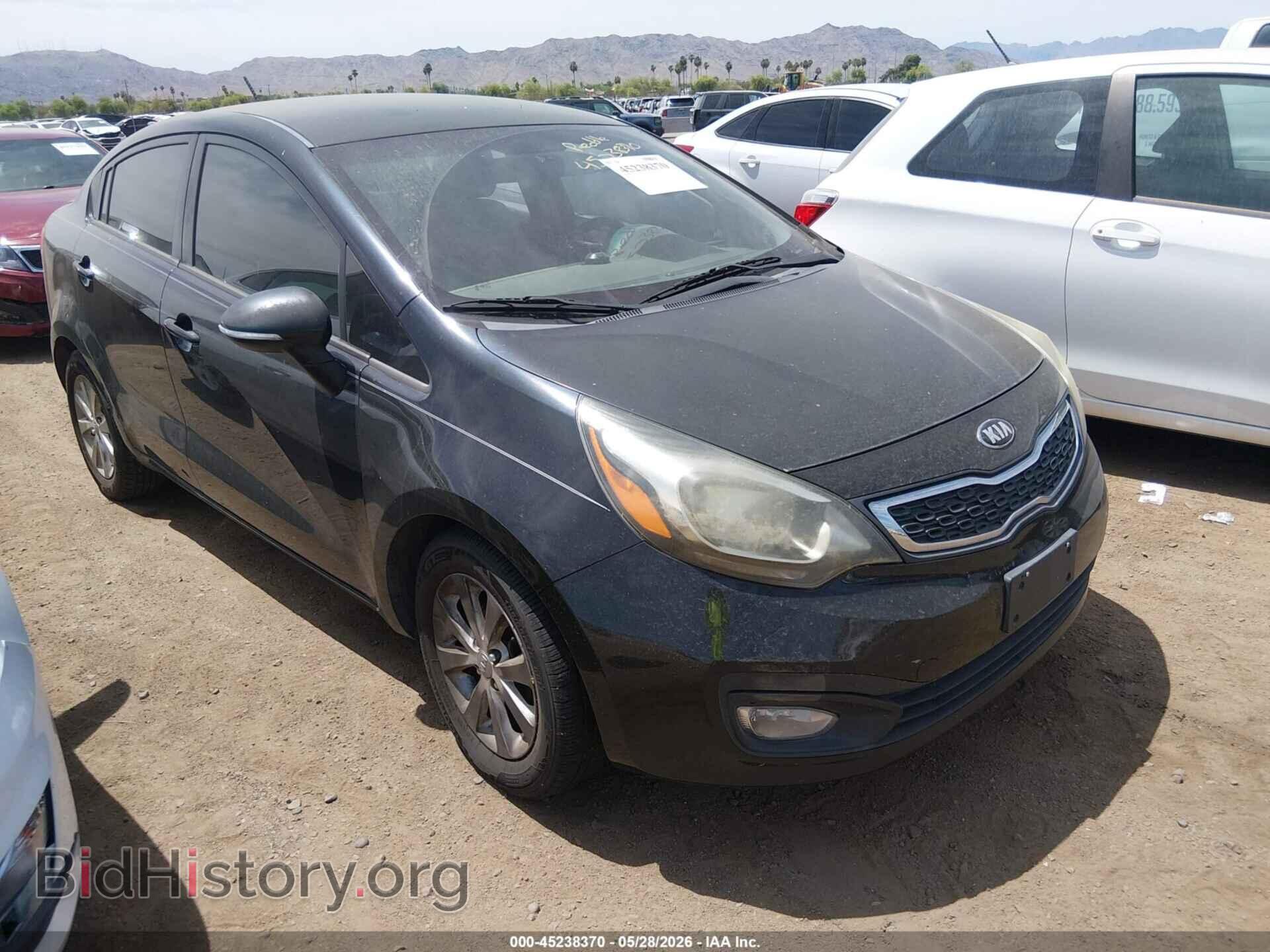 Фотография KNADN4A36D6150035 - KIA RIO 2013