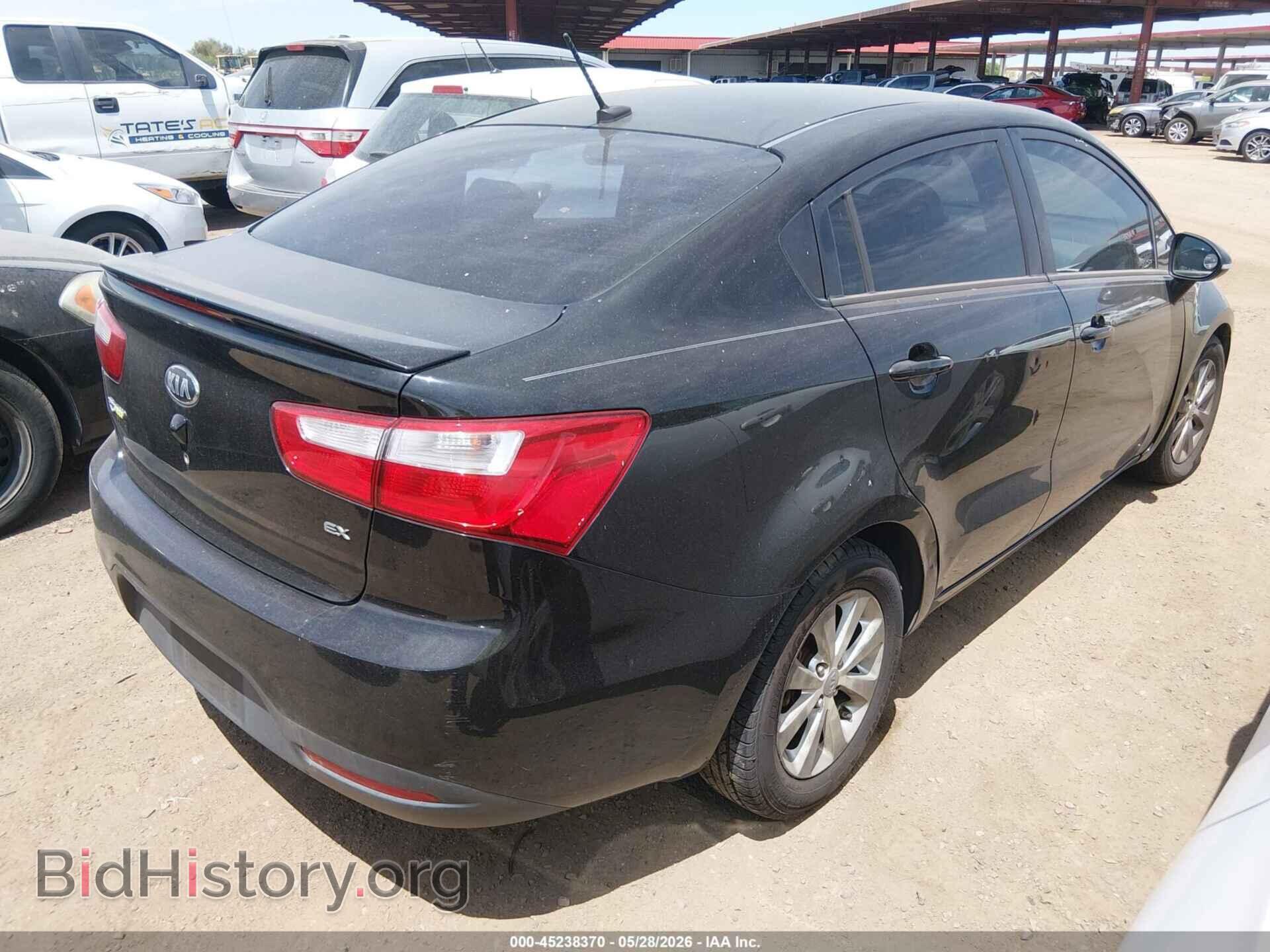 2013 KIA RIO - VIN: KNADN4A36D6150035 - Фото 4