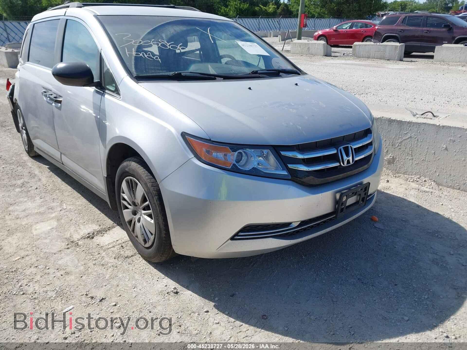 Фотография 5FNRL5H24EB007060 - HONDA ODYSSEY 2014