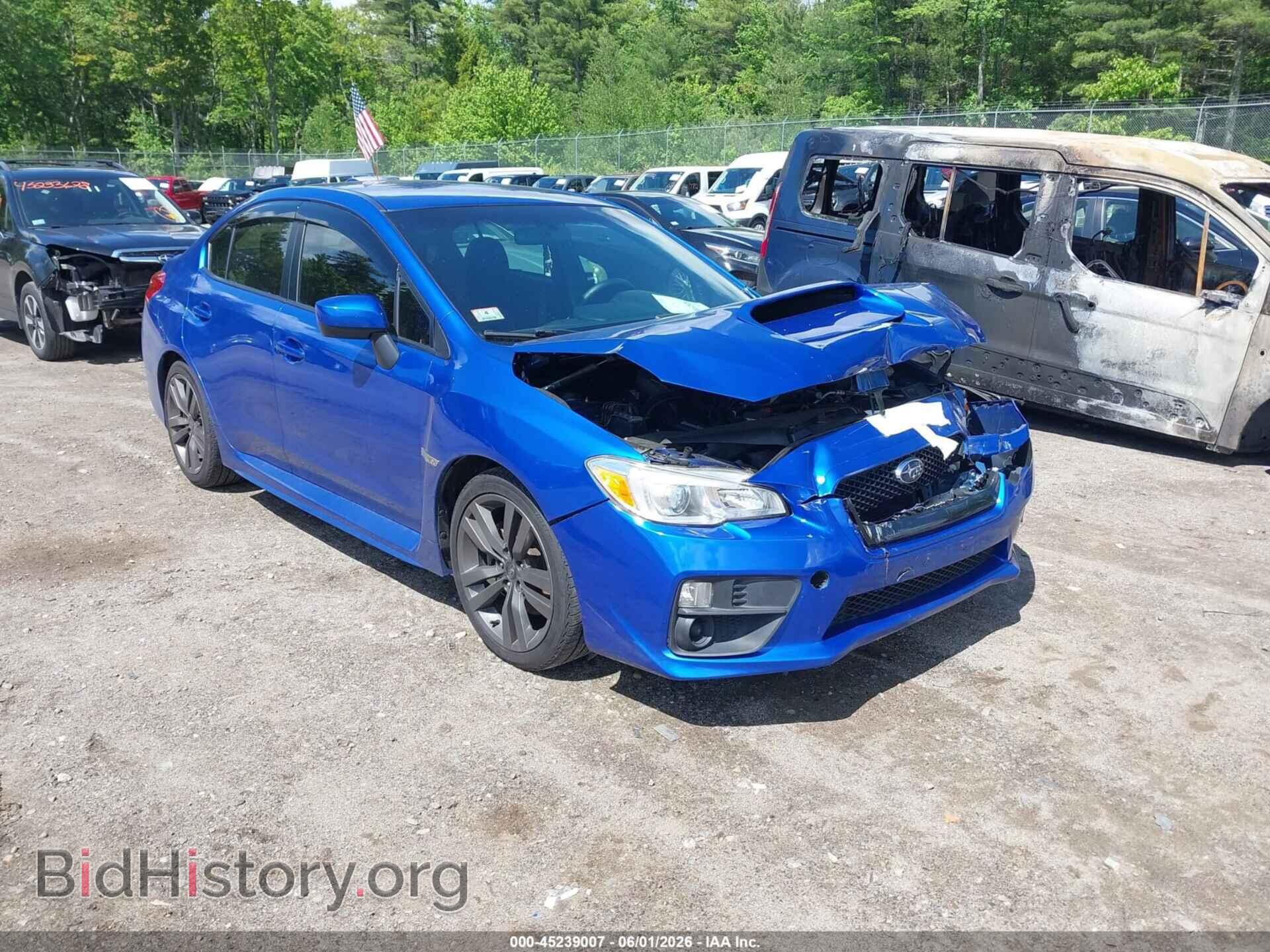 Фотография JF1VA1B62H9821978 - SUBARU WRX 2017