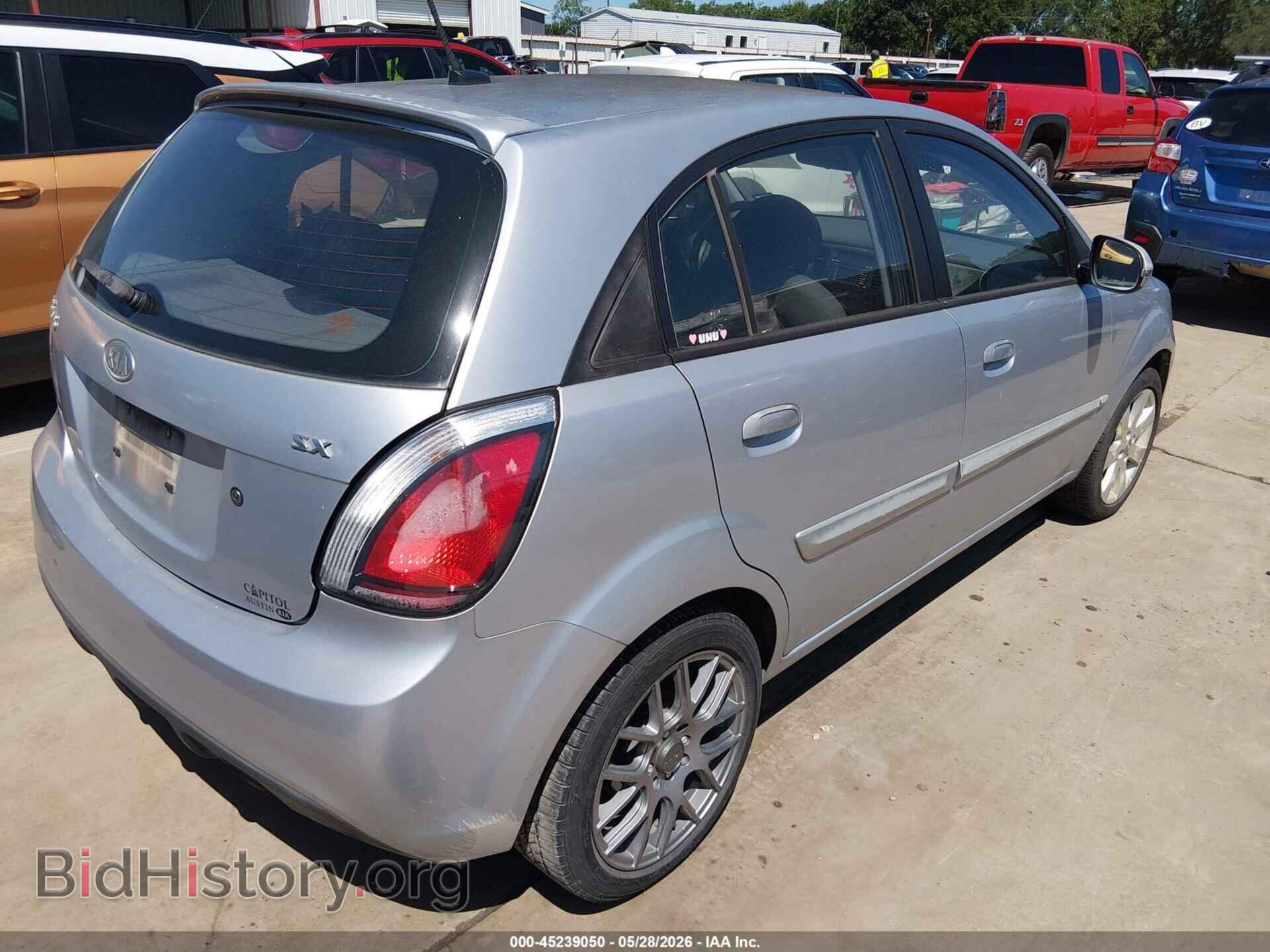 2011 KIA RIO5 - VIN: KNADH5A39B6814449 - Фото 4