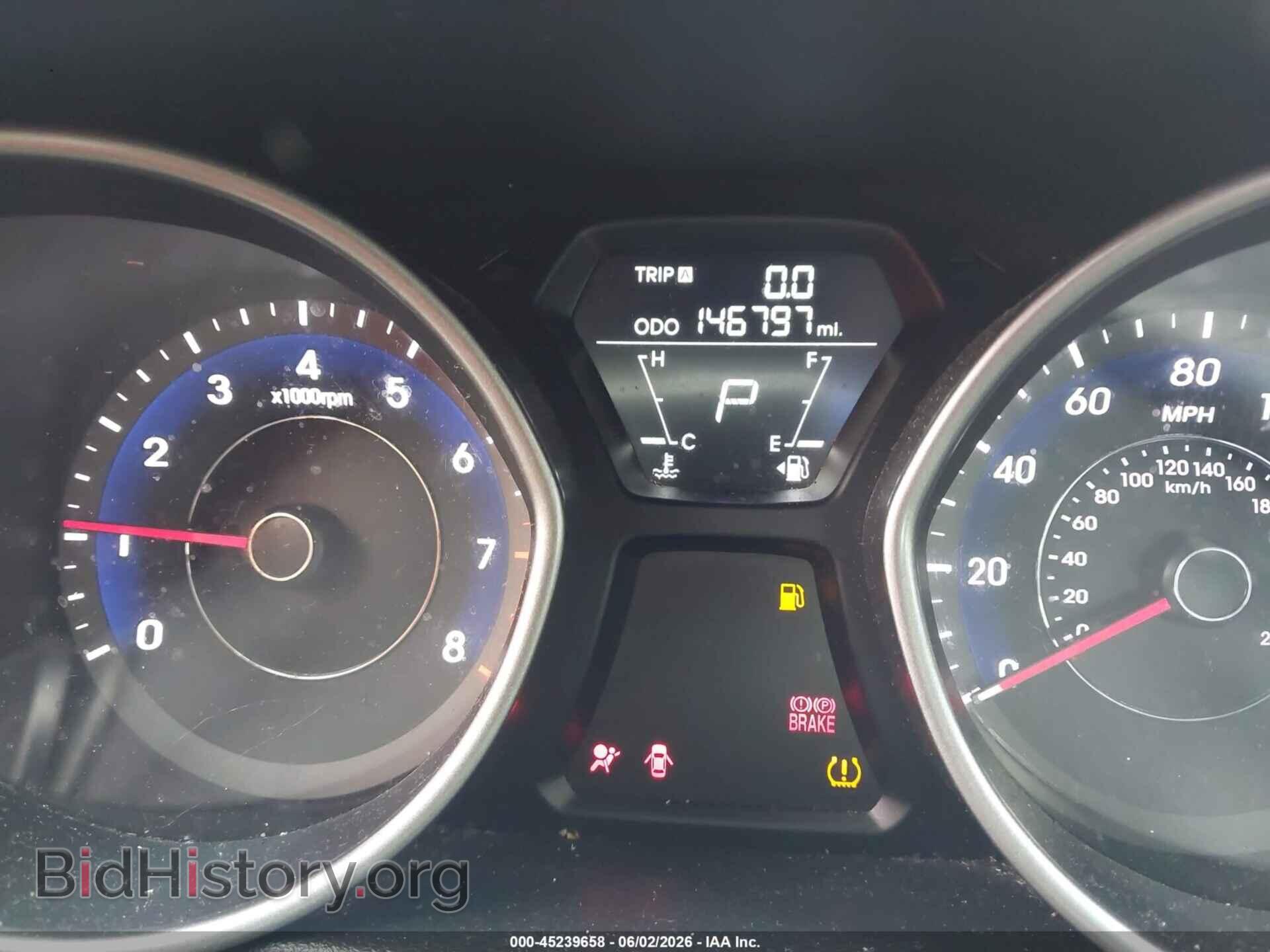 2012 HYUNDAI ELANTRA - VIN: 5NPDH4AEXCH146103 - Фото 7